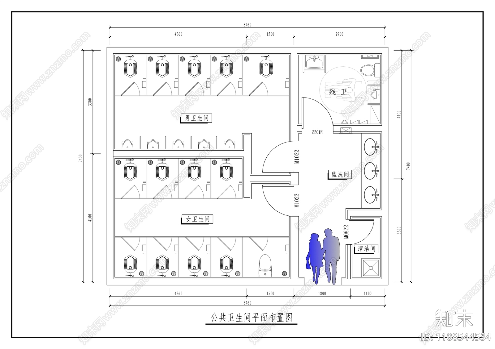 工装平面图施工图下载【ID:1188544534】