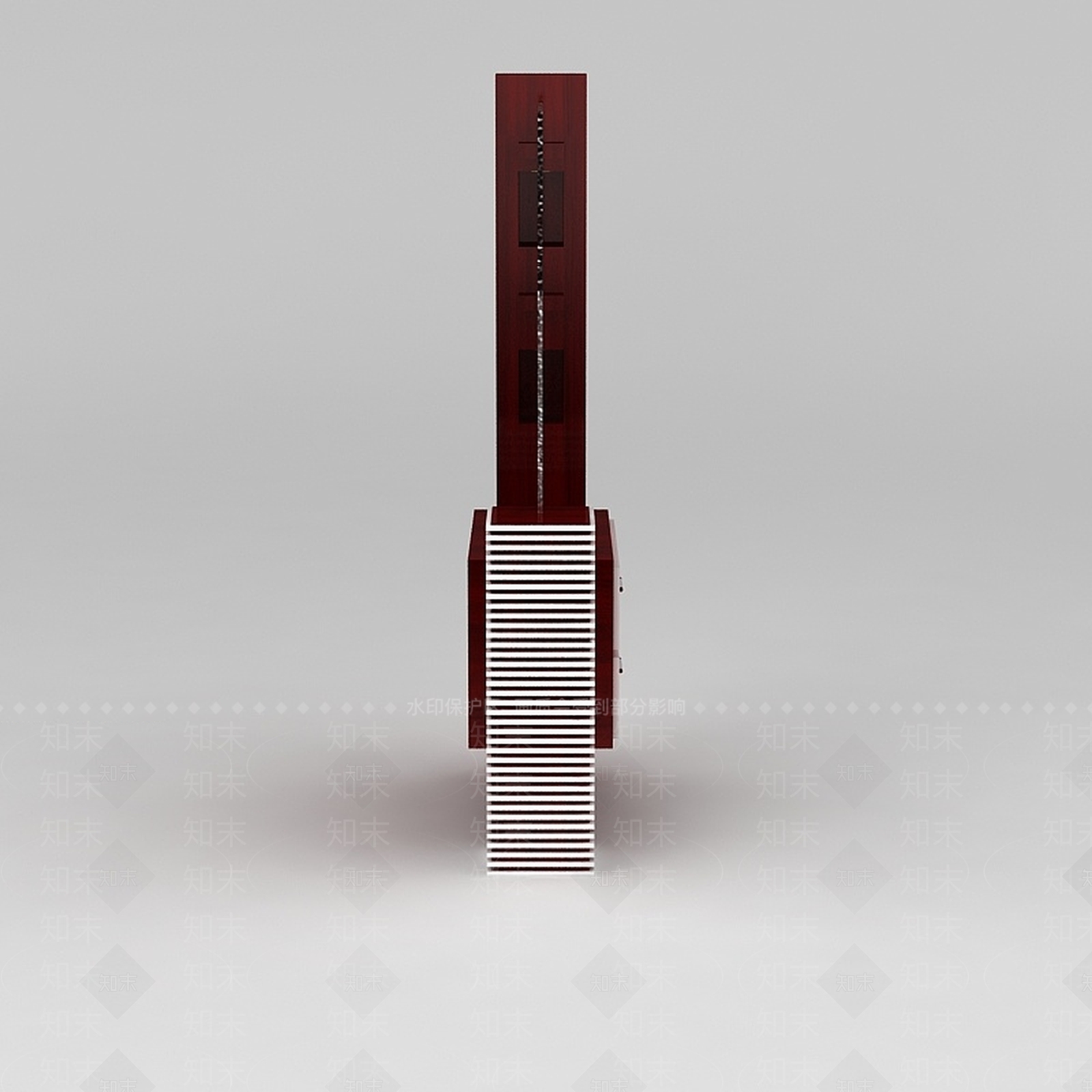 现代创意拼色玄关鞋柜3D模型下载【ID:1188544673】