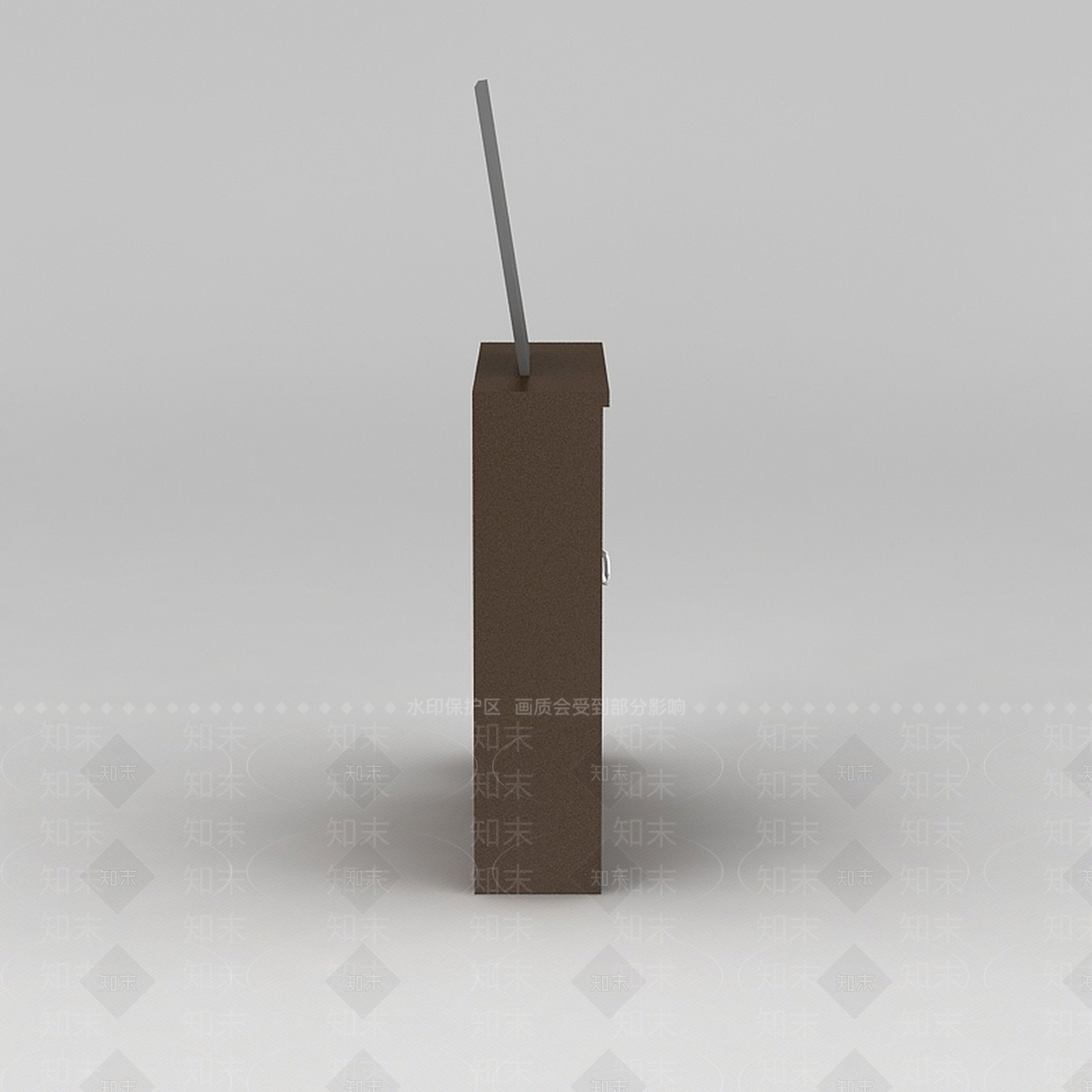 现代实木玄关鞋柜3D模型下载【ID:1188544752】