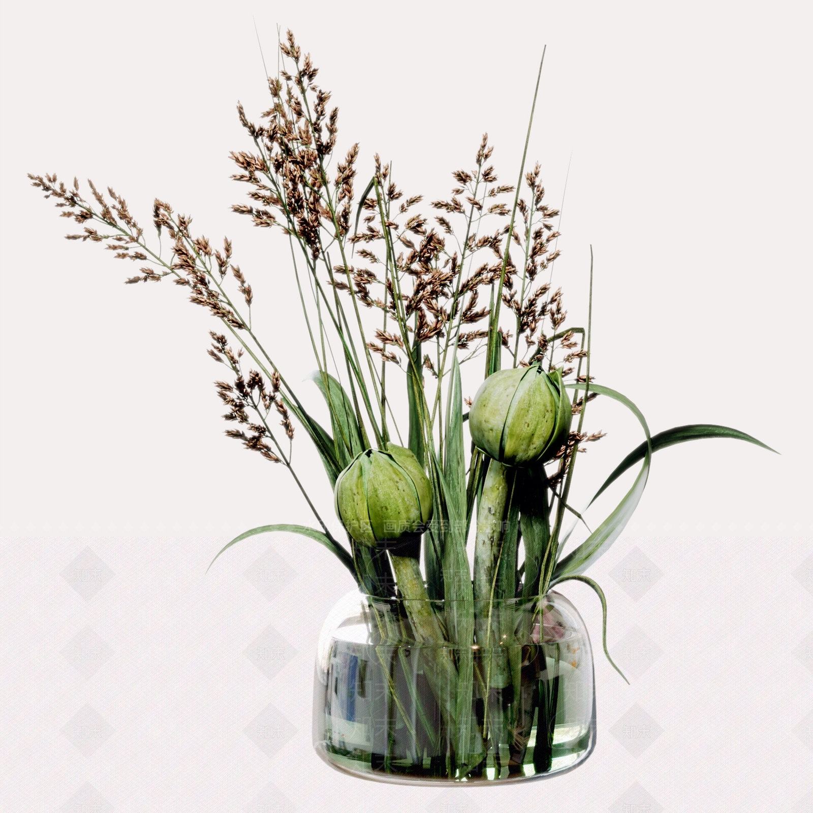 现代花艺3D模型下载【ID:1188547528】