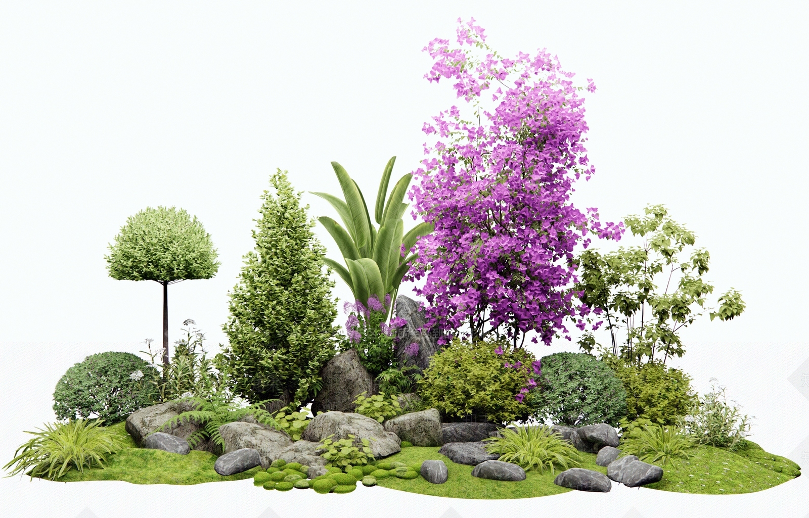 灌木SU模型下载【ID:1188547808】