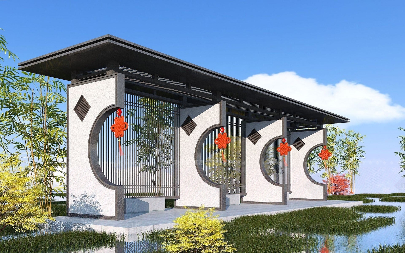 现代其他景观小品3D模型下载【ID:1188567540】