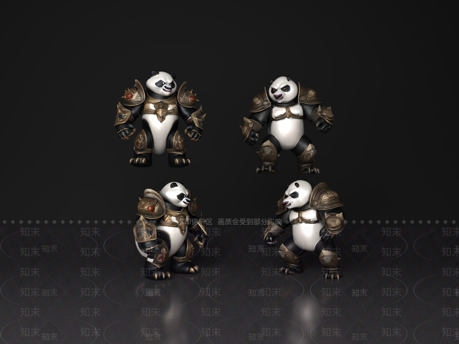 爬行类动物3D模型下载【ID:1188572795】