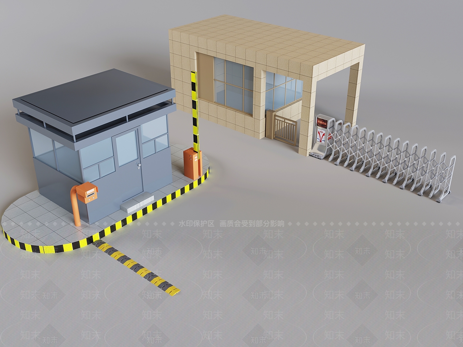 公用器材3D模型下载【ID:1188576167】