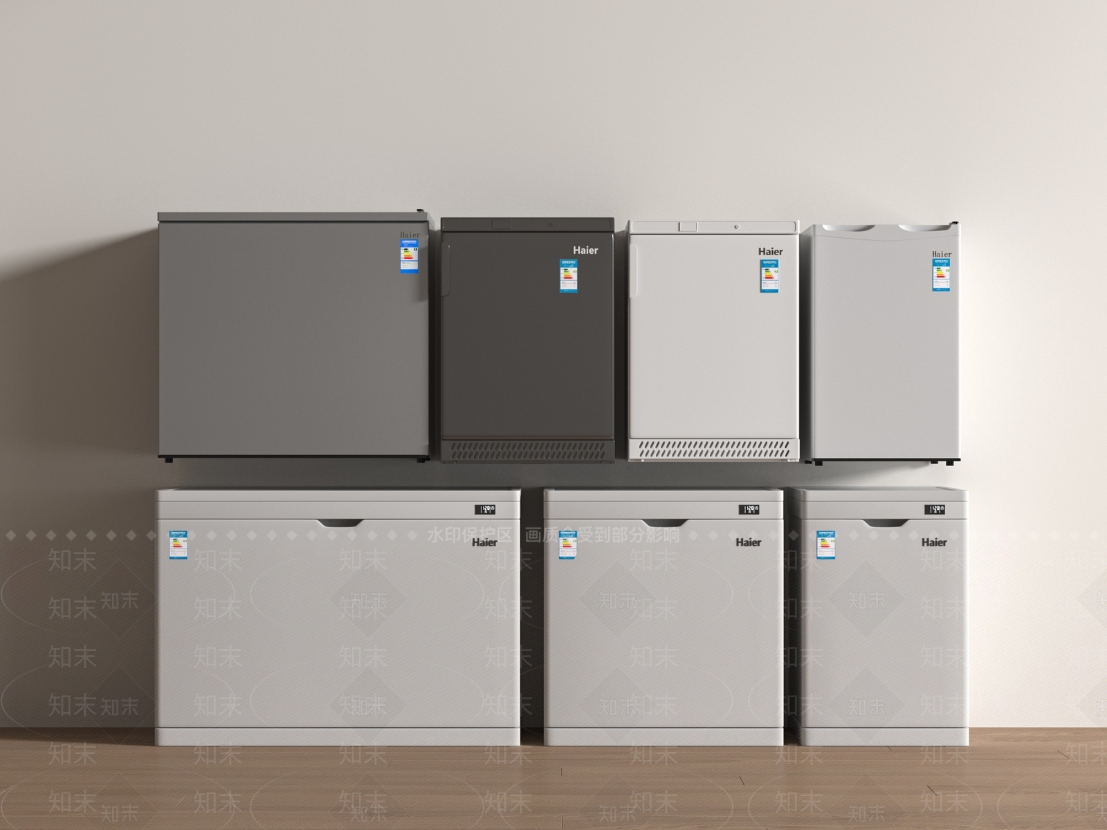 冰柜SU模型下载【ID:1188578809】