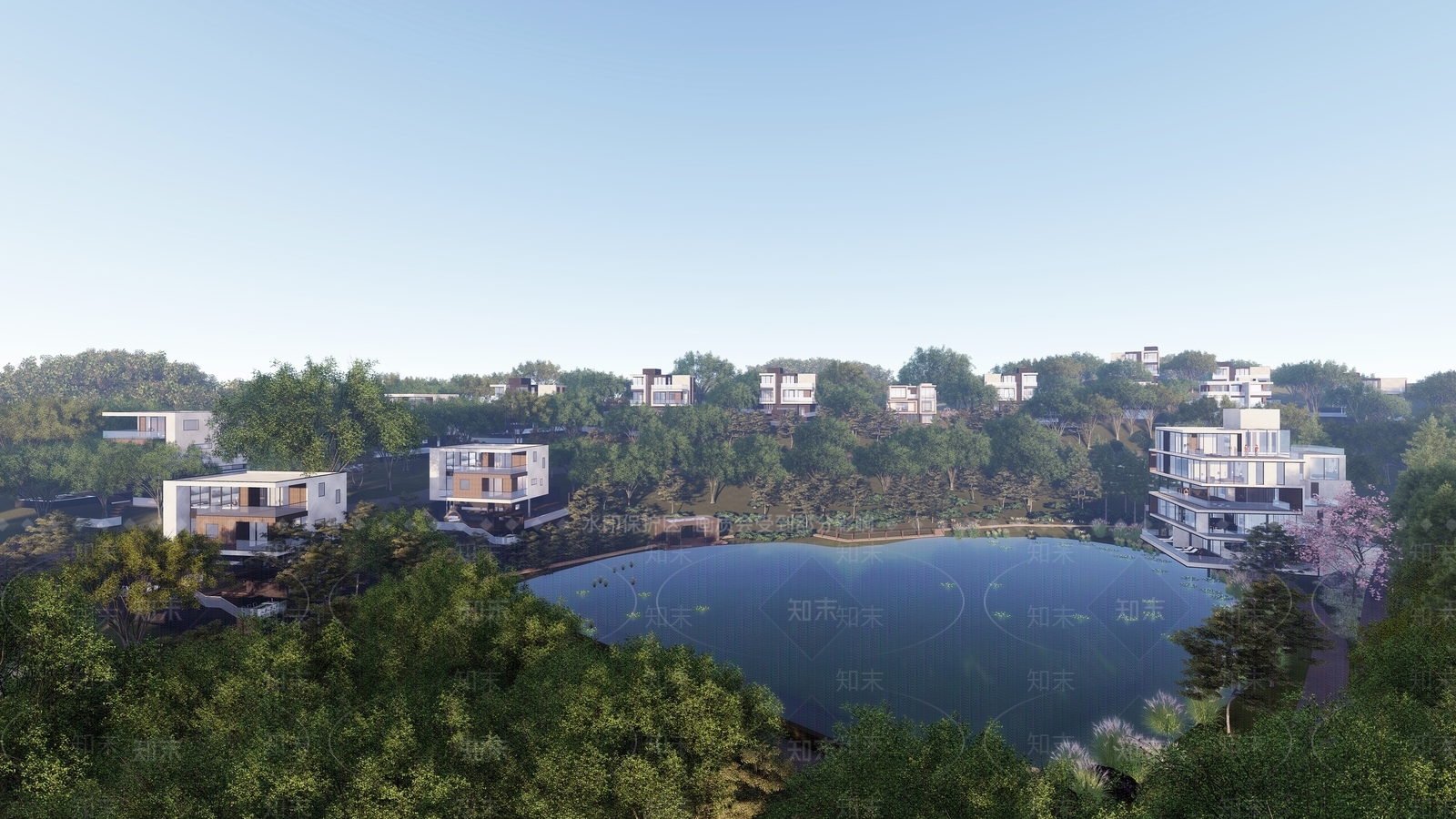 新中式别墅SU模型下载【ID:1188581501】