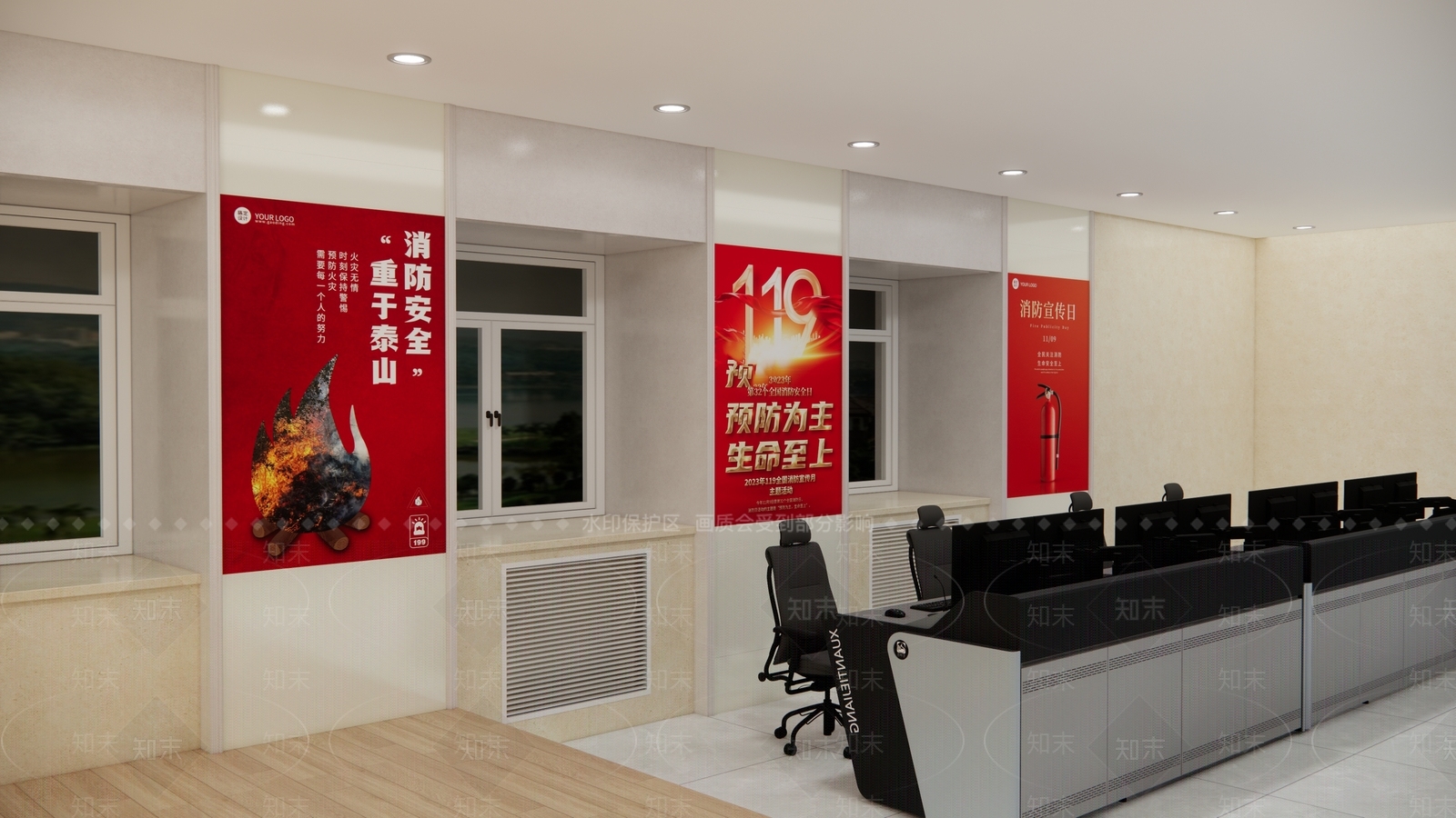 现代简约报告厅SU模型下载【ID:1188583901】