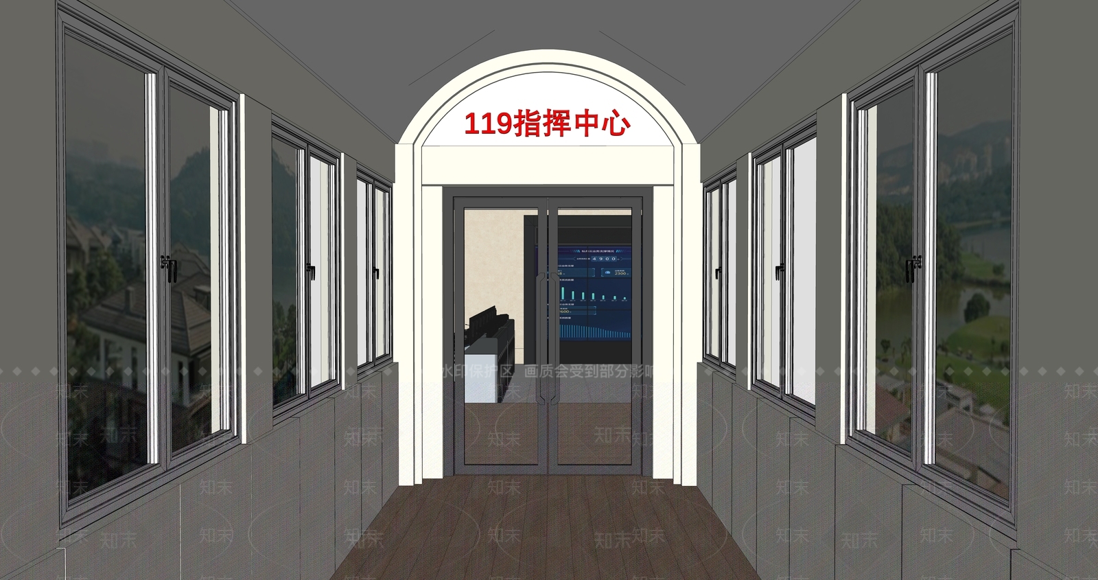 现代简约报告厅SU模型下载【ID:1188583901】