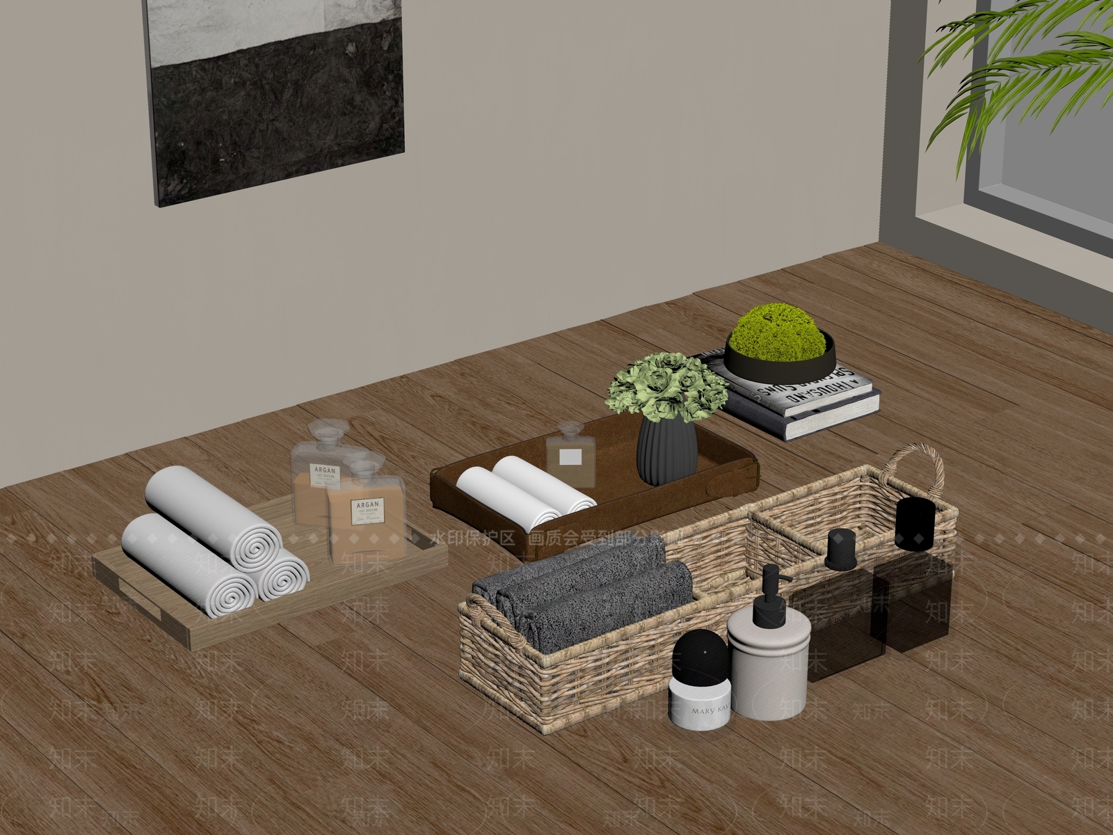 洗浴用品SU模型下载【ID:1188584305】