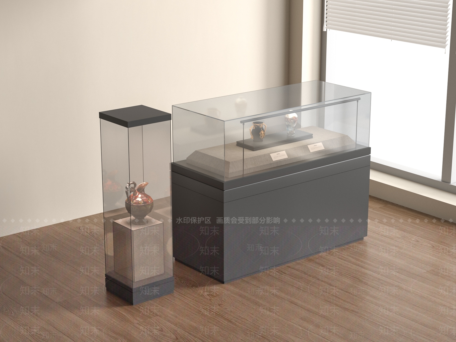 展柜SU模型下载【ID:1188587525】