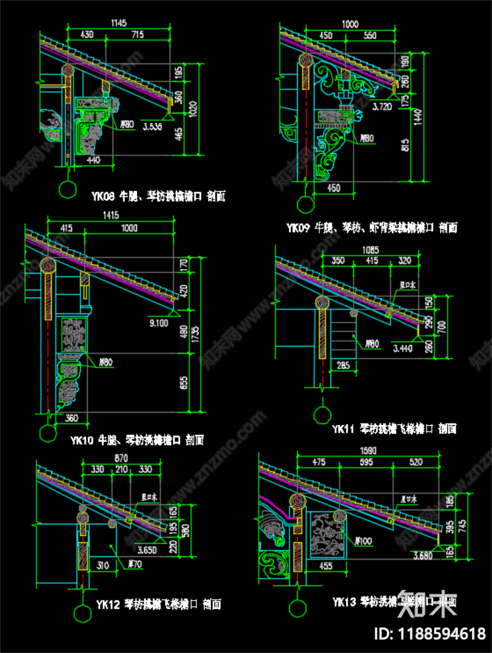 其他古建筑施工图下载【ID:1188594618】