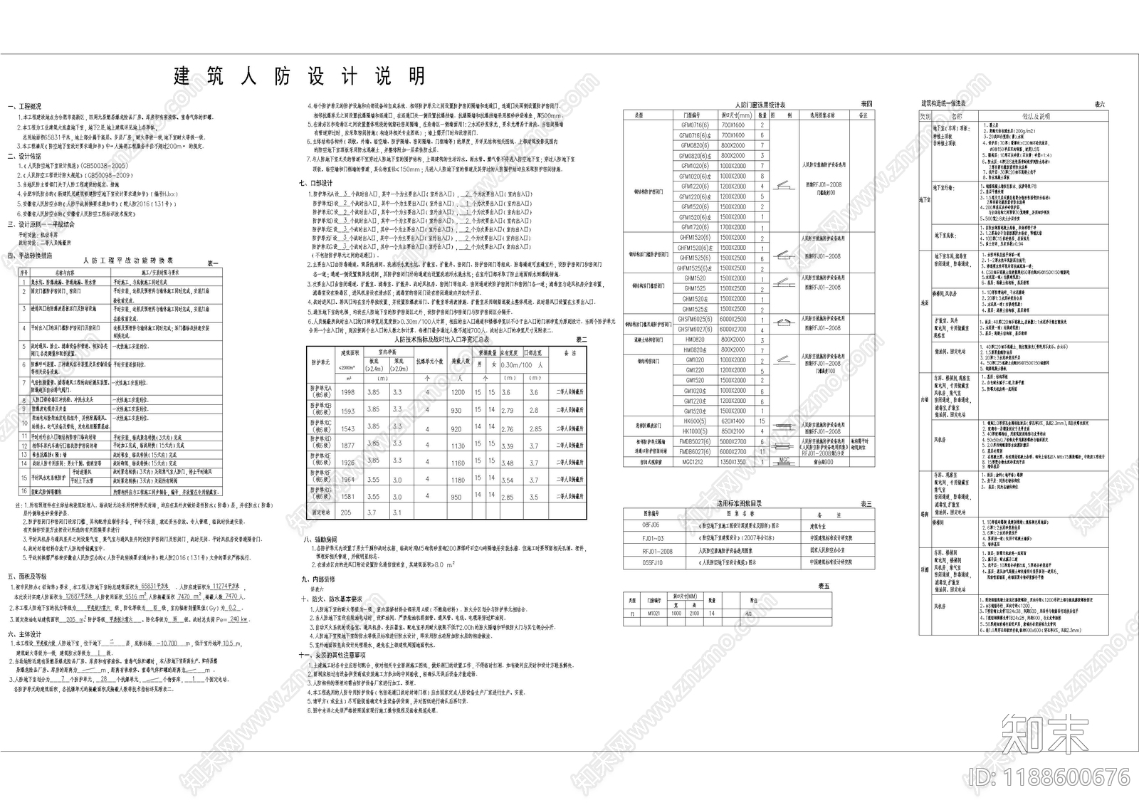 现代设计说明cad施工图下载【ID:1188600676】