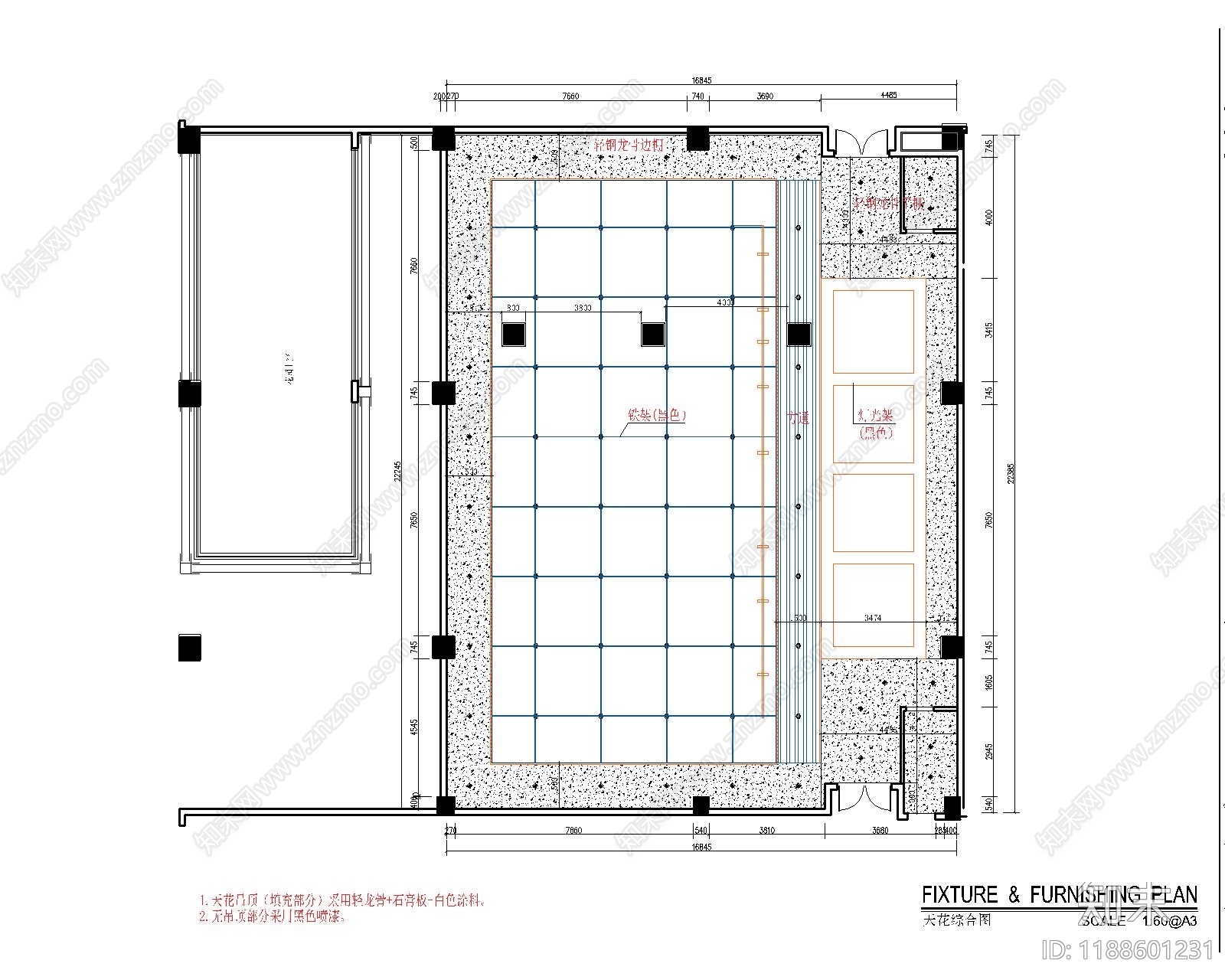 现代医院cad施工图下载【ID:1188601231】