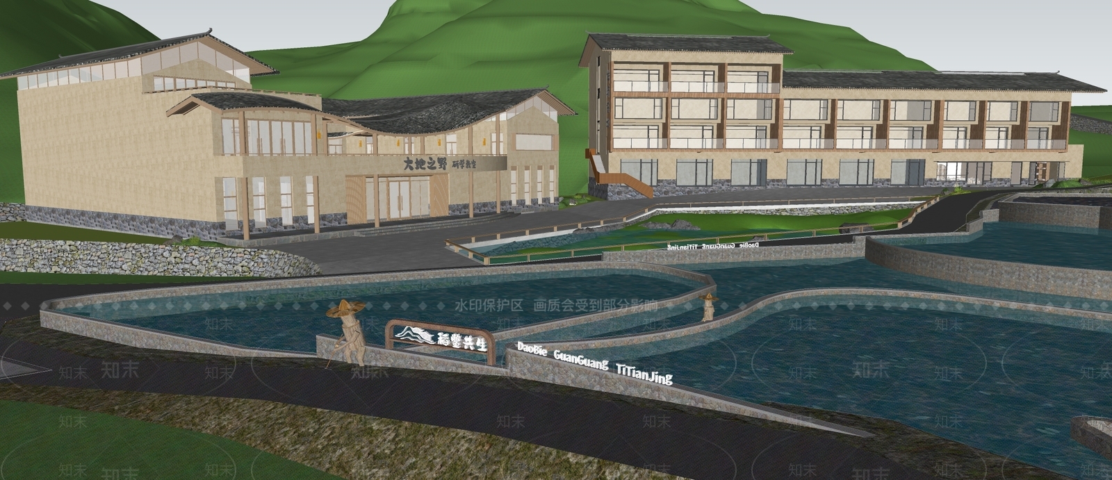 现代其他文化场馆SU模型下载【ID:1188616072】