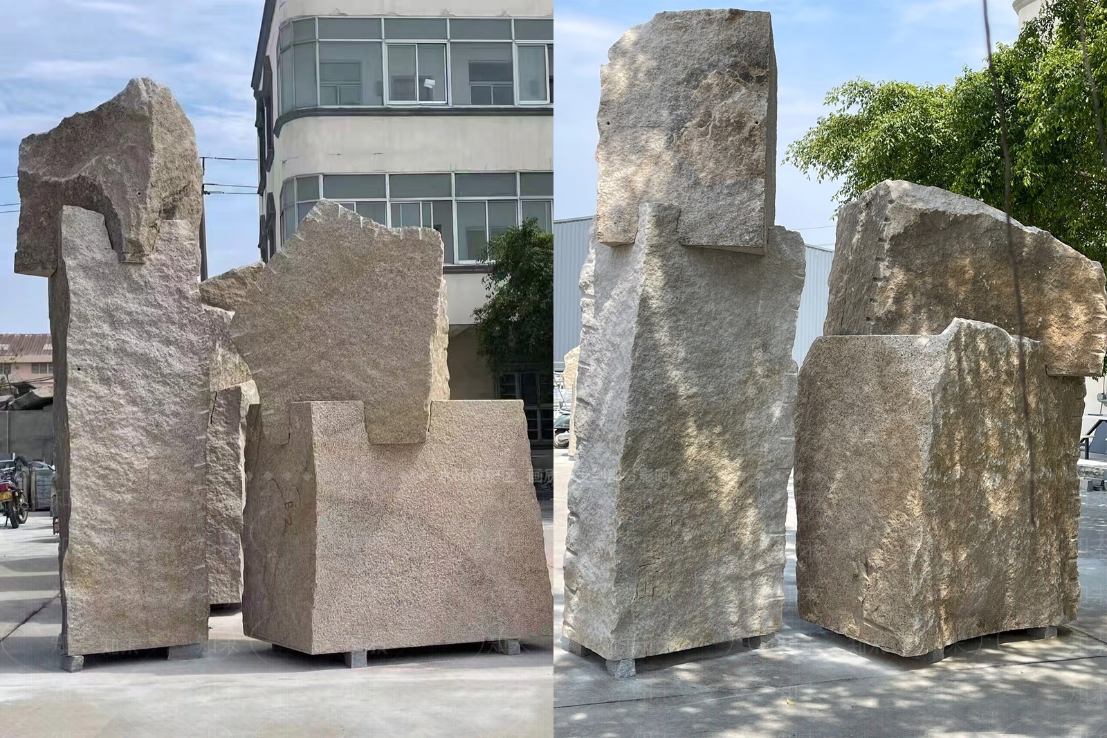 新中式日式石头SU模型下载【ID:1188620526】