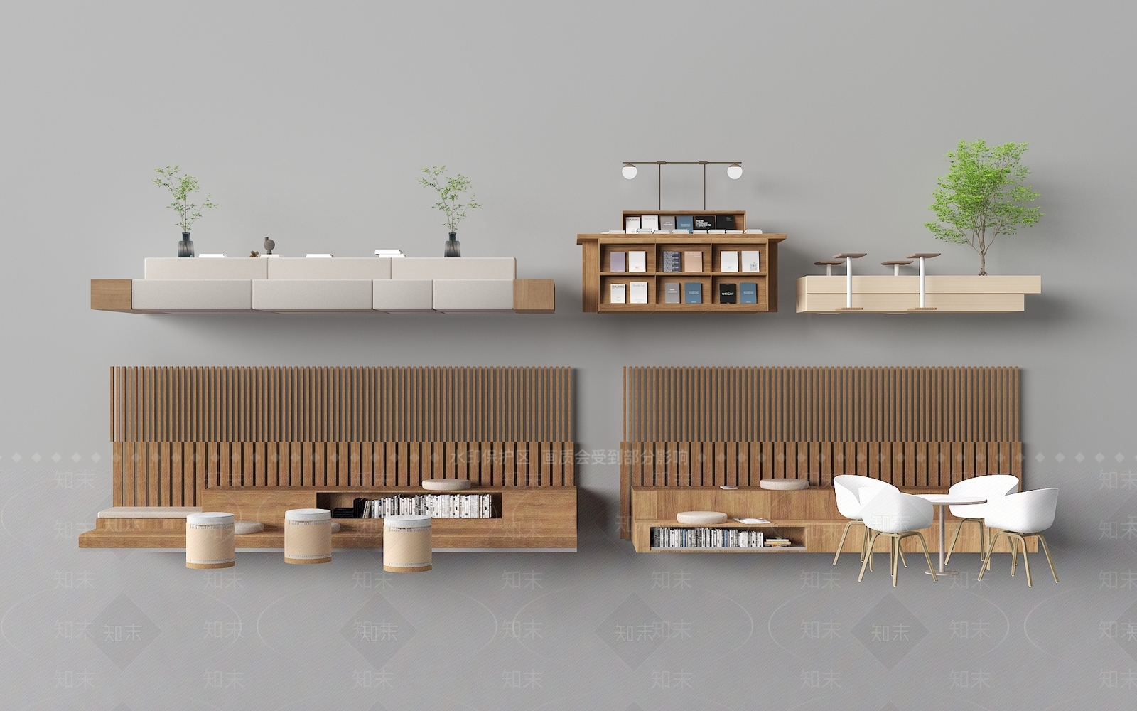 现代其他凳子3D模型下载【ID:1188624387】