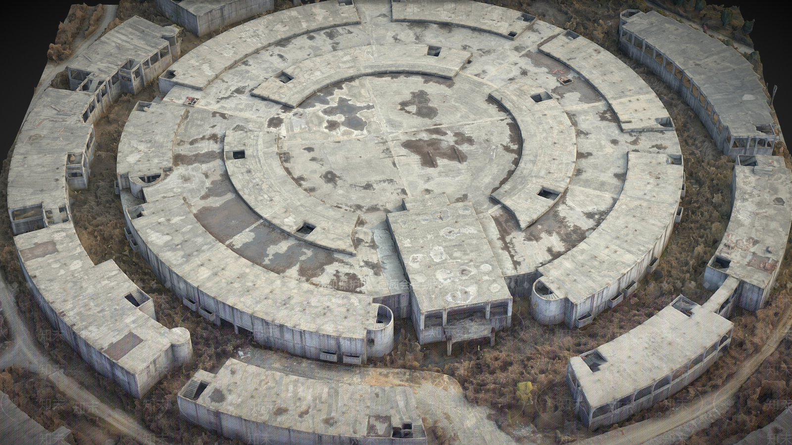 现代欧式古建3D模型下载【ID:1188619145】