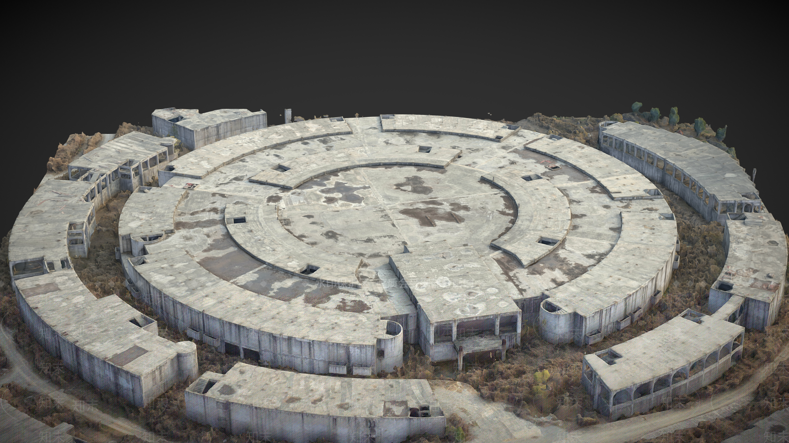 现代欧式古建3D模型下载【ID:1188619145】