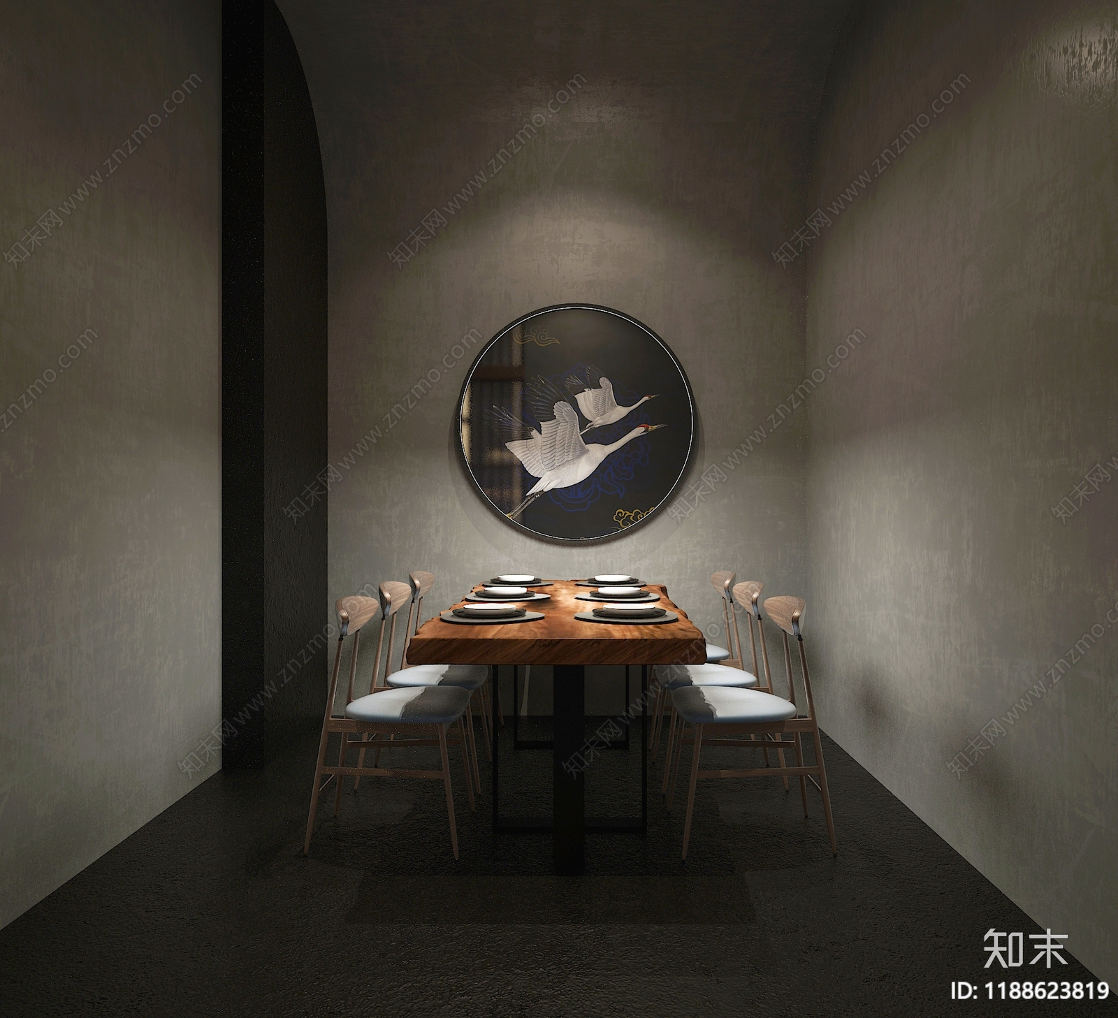 现代日式其他餐饮空间cad施工图下载【ID:1188623819】