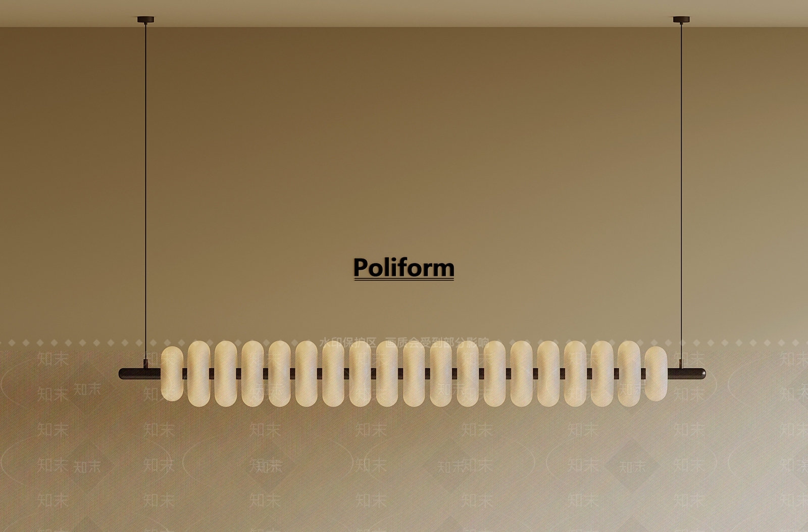 现代餐厅吊灯3D模型下载【ID:1188623928】