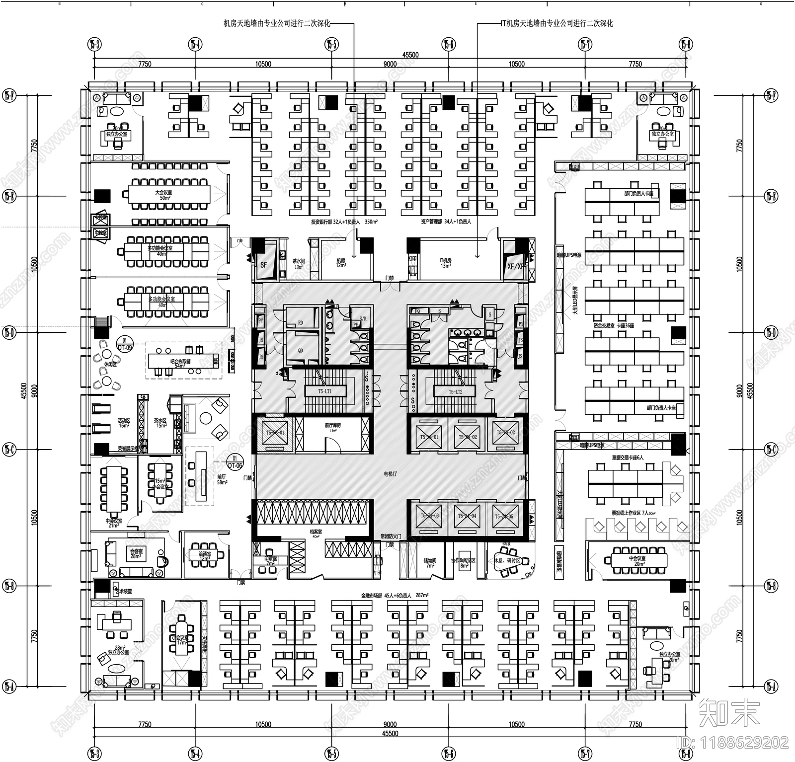 整体办公空间CAD图纸精品下载_AutoCAD图纸_知末网