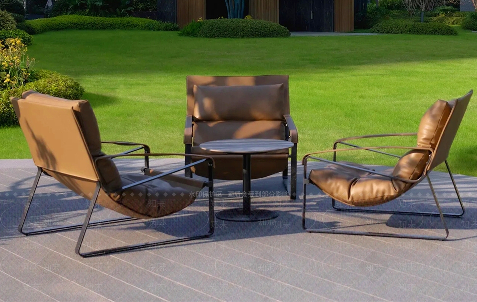 现代新中式其他户外家具SU模型下载【ID:1188631443】