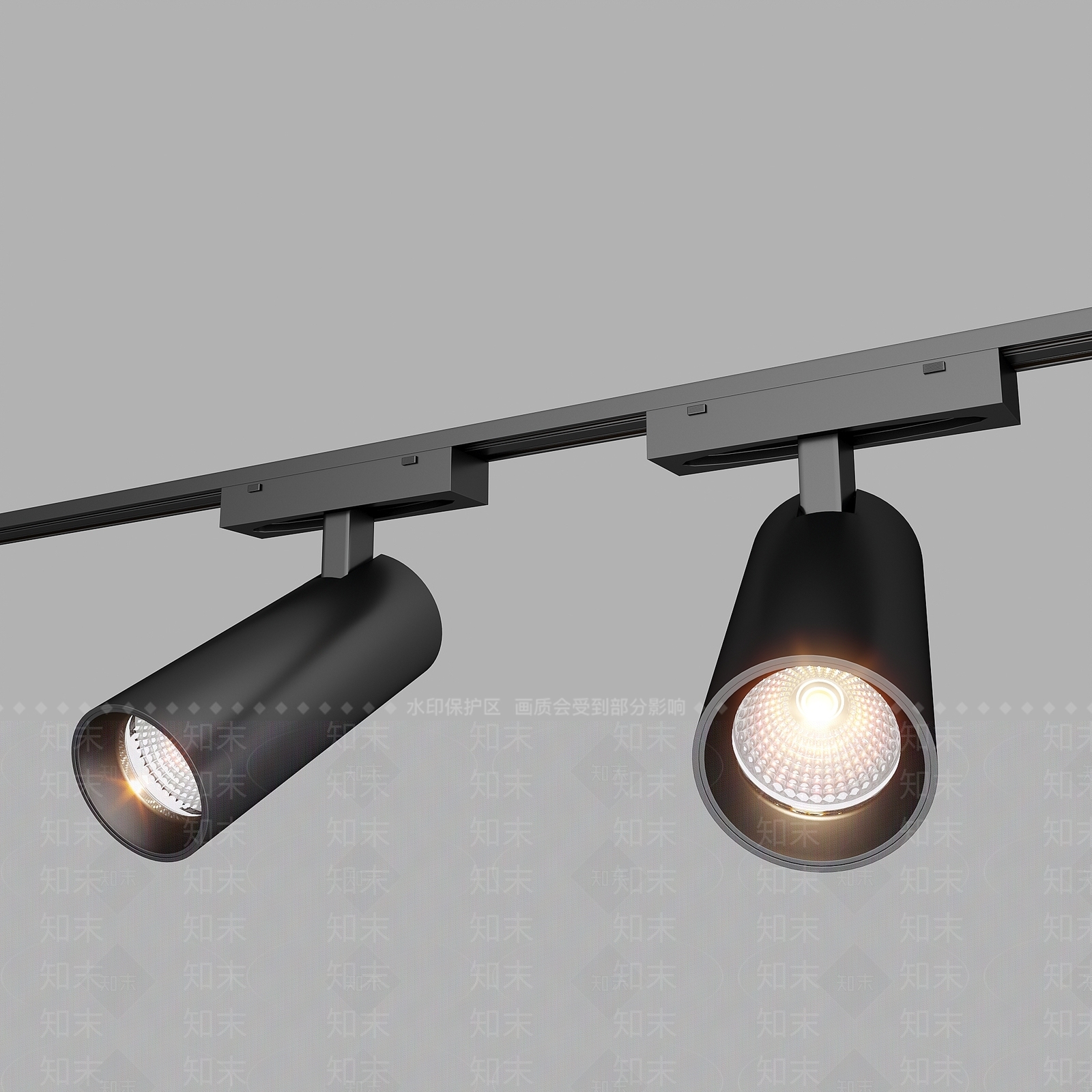 现代射灯3D模型下载【ID:1188631809】