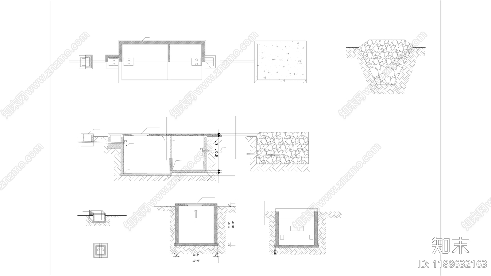 建筑综合节点cad施工图下载【ID:1188632163】