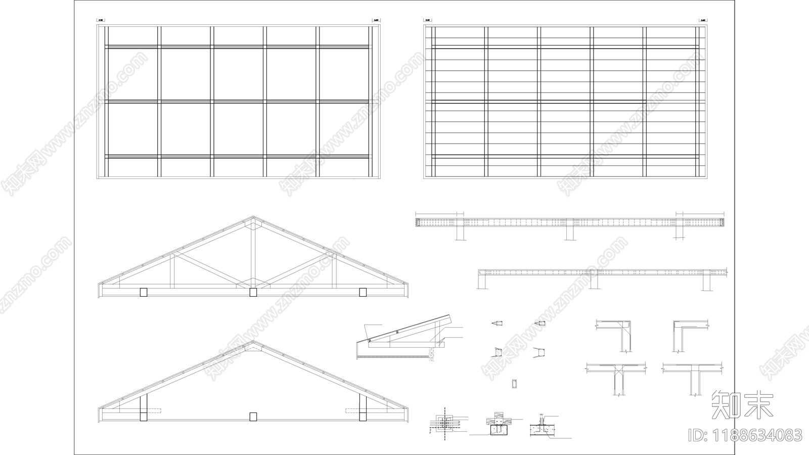 现代其他节点详图施工图下载【ID:1188634083】