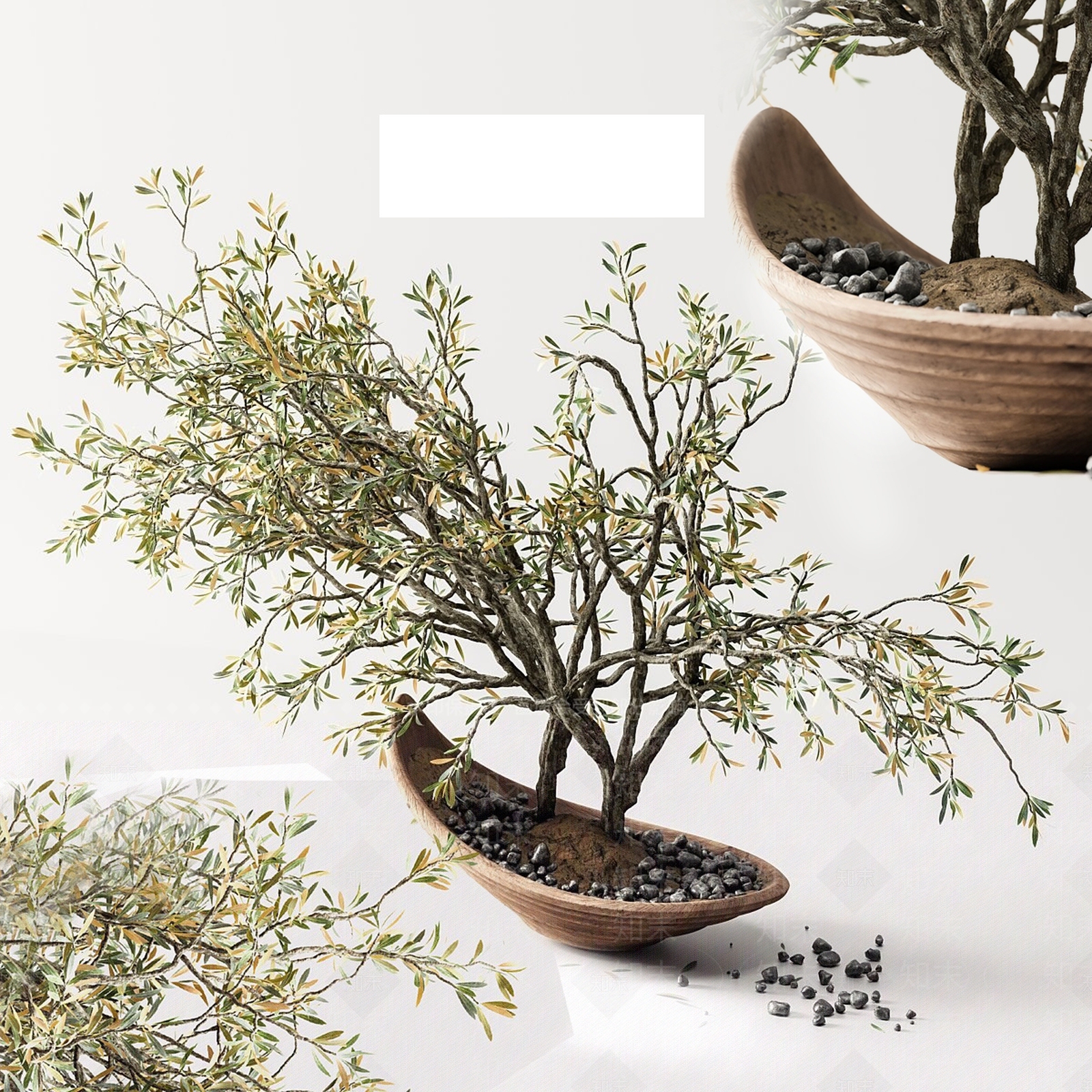 盆栽3D模型下载【ID:1188636957】