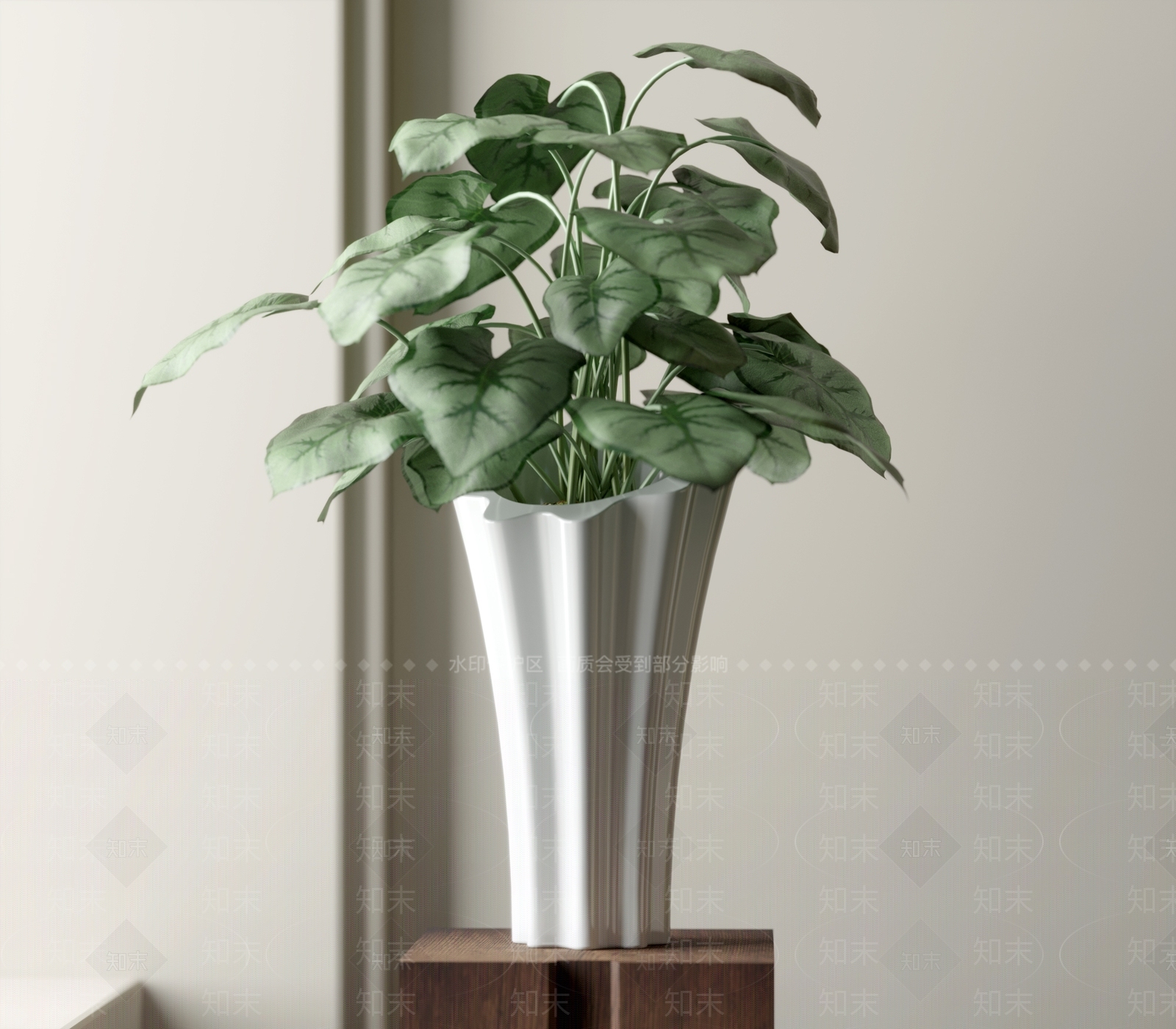 盆栽3D模型下载【ID:1188639395】