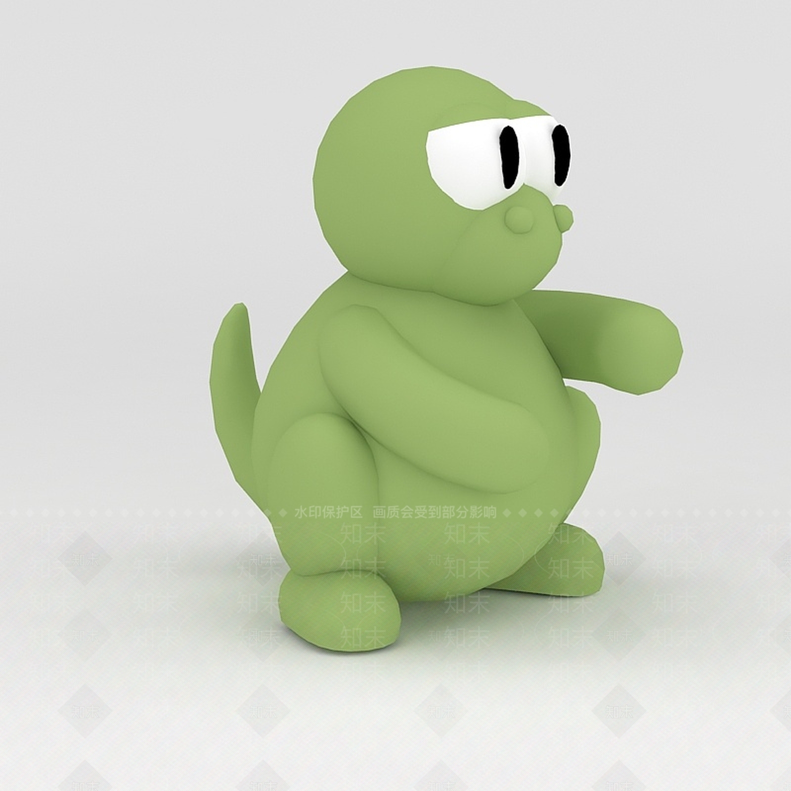 现代玩偶儿童玩具青蛙3D模型下载【ID:1188653338】