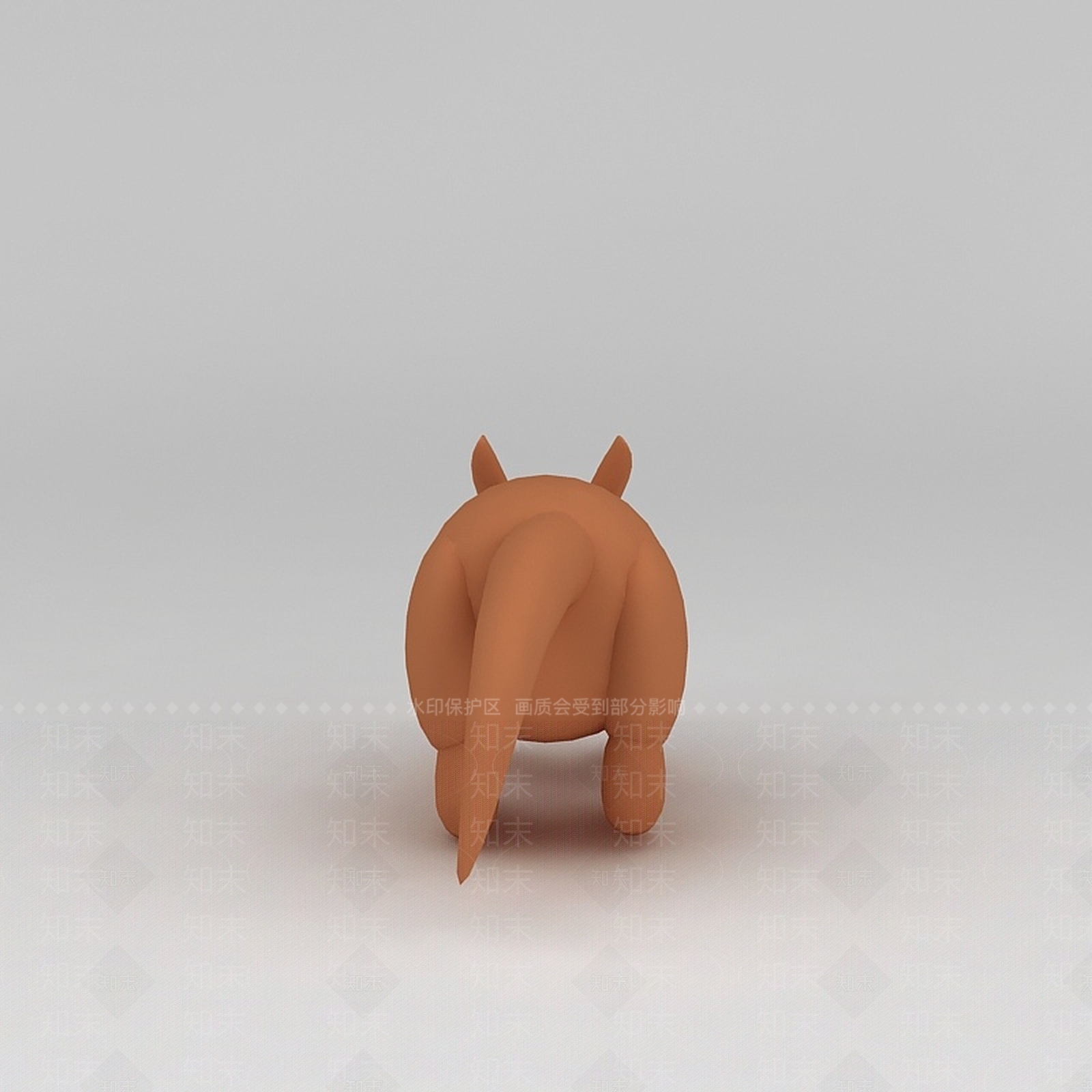 现代儿童玩具玩偶兔子3D模型下载【ID:1188654274】