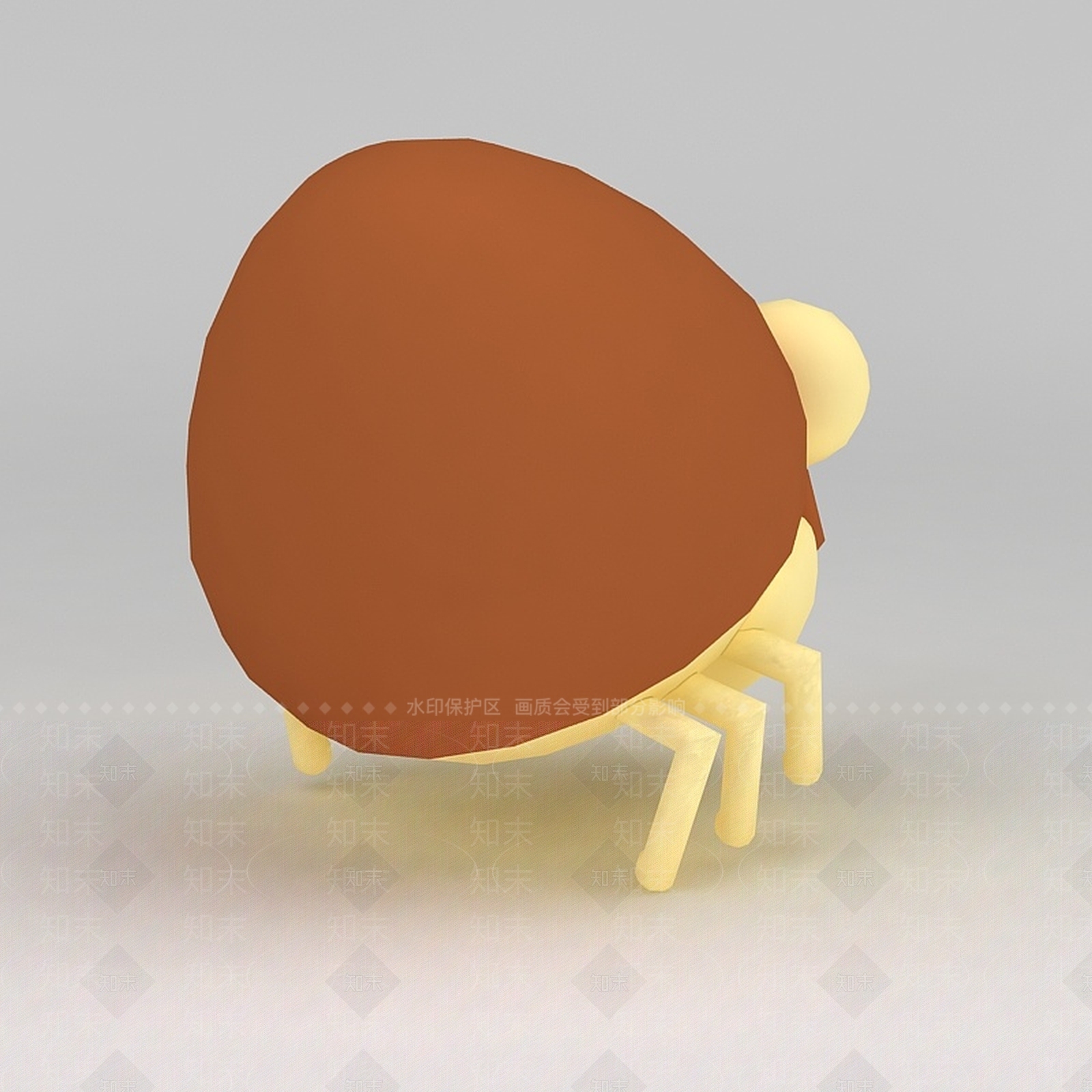 现代儿童玩具玩偶螃蟹3D模型下载【ID:1188654568】
