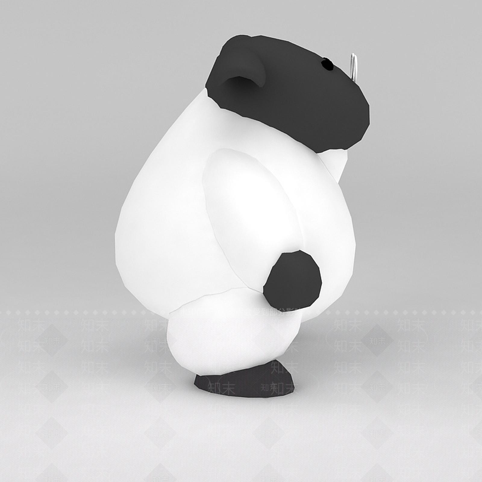 现代儿童玩具玩偶小羊3D模型下载【ID:1188655100】