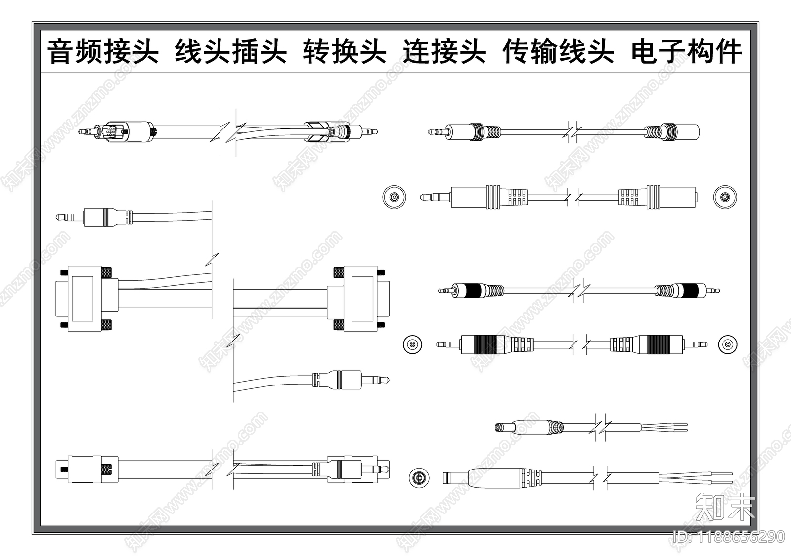 现代电器CAD图纸