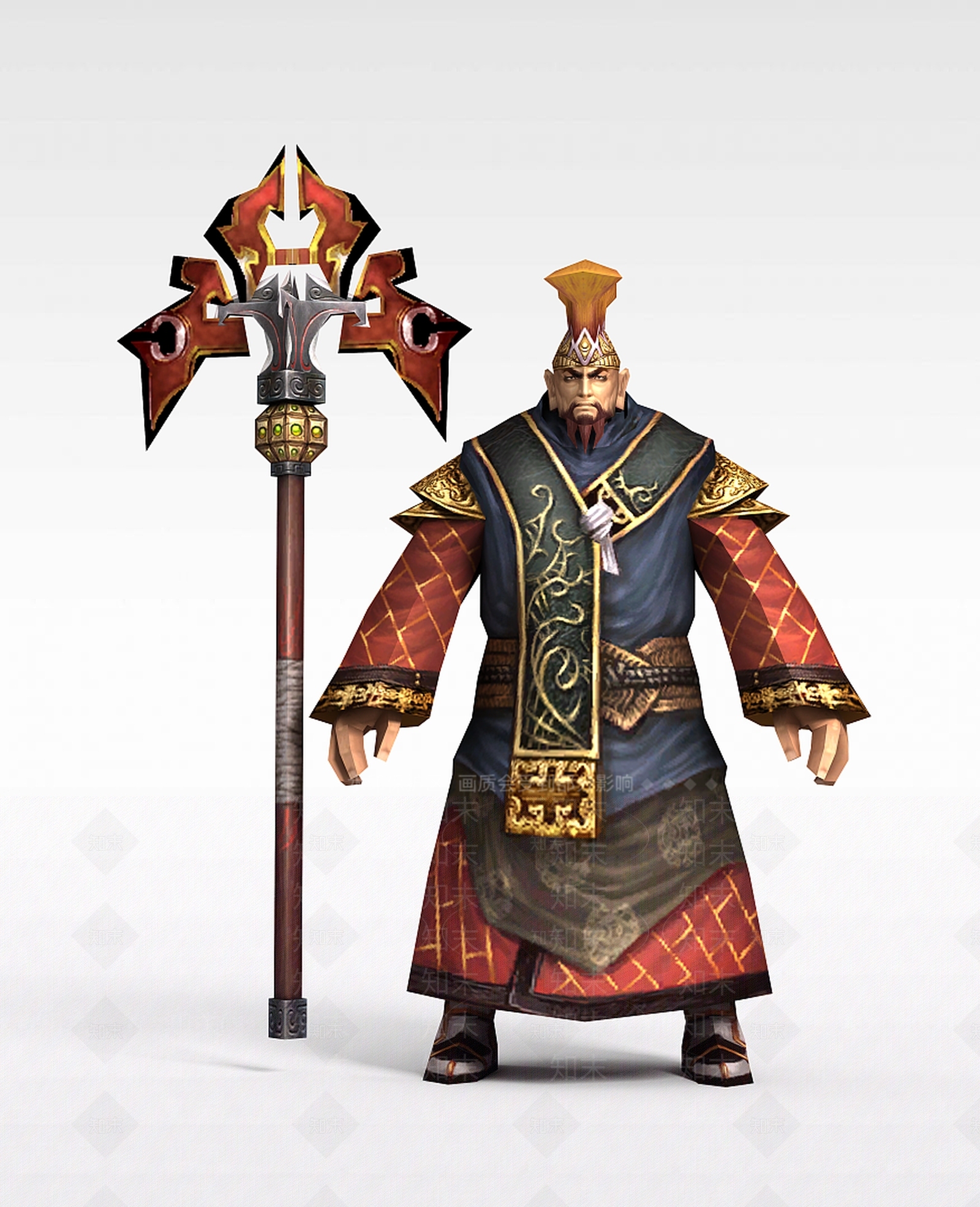 现代赤壁动漫游戏人物男人3D模型下载【ID:1188659143】