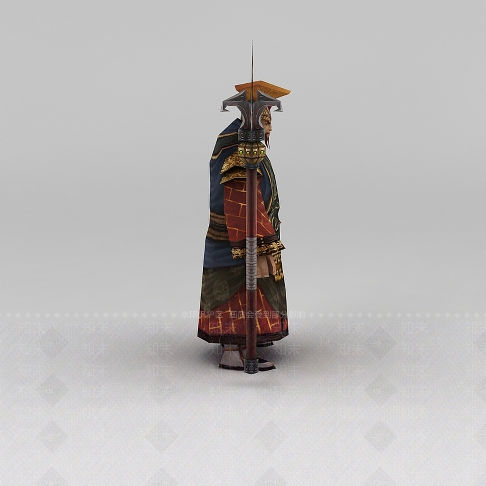 现代赤壁动漫游戏人物男人3D模型下载【ID:1188659143】