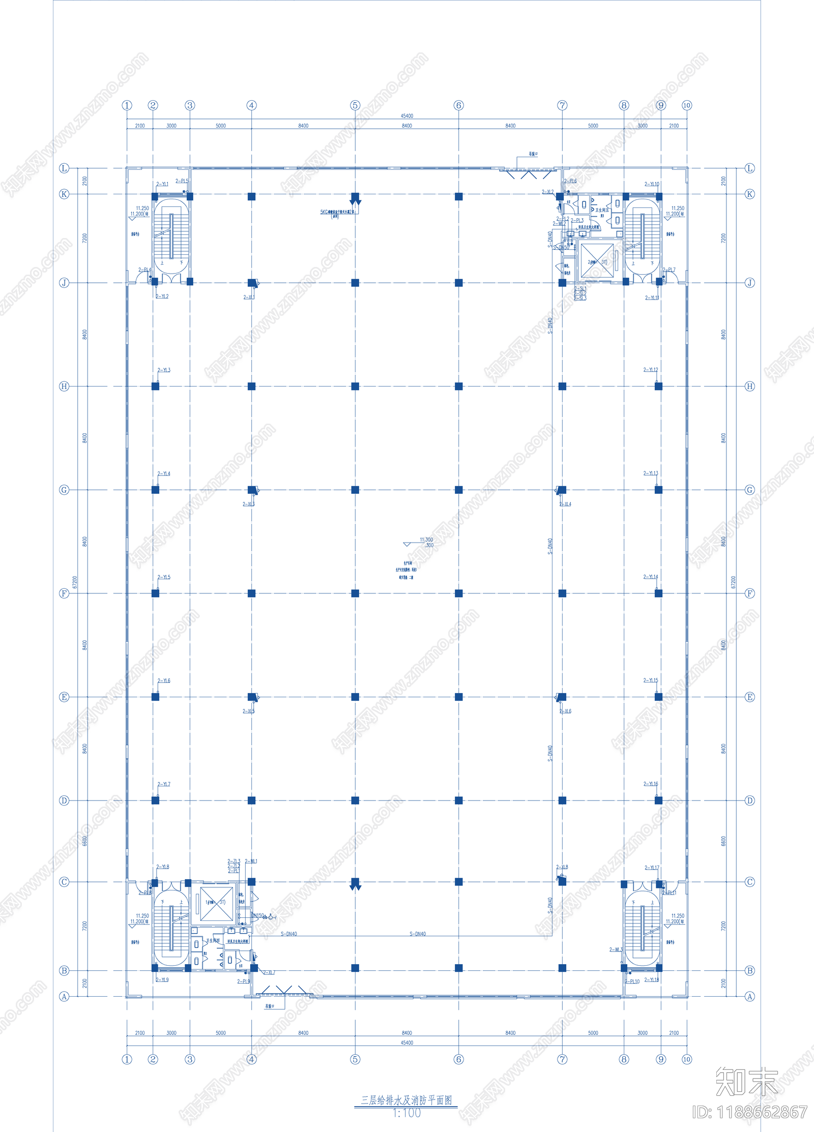 建筑给排水施工图下载【ID:1188662867】