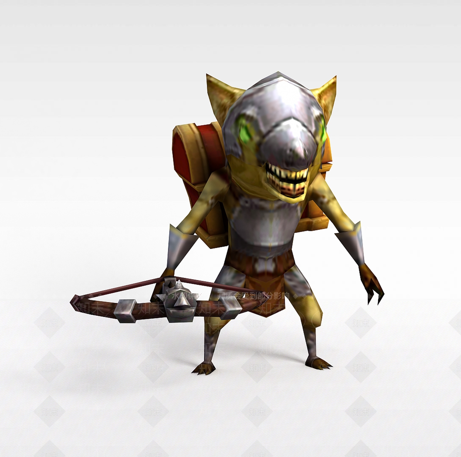 现代召唤师联盟老鼠兽游戏角色3D模型下载【ID:1188662705】