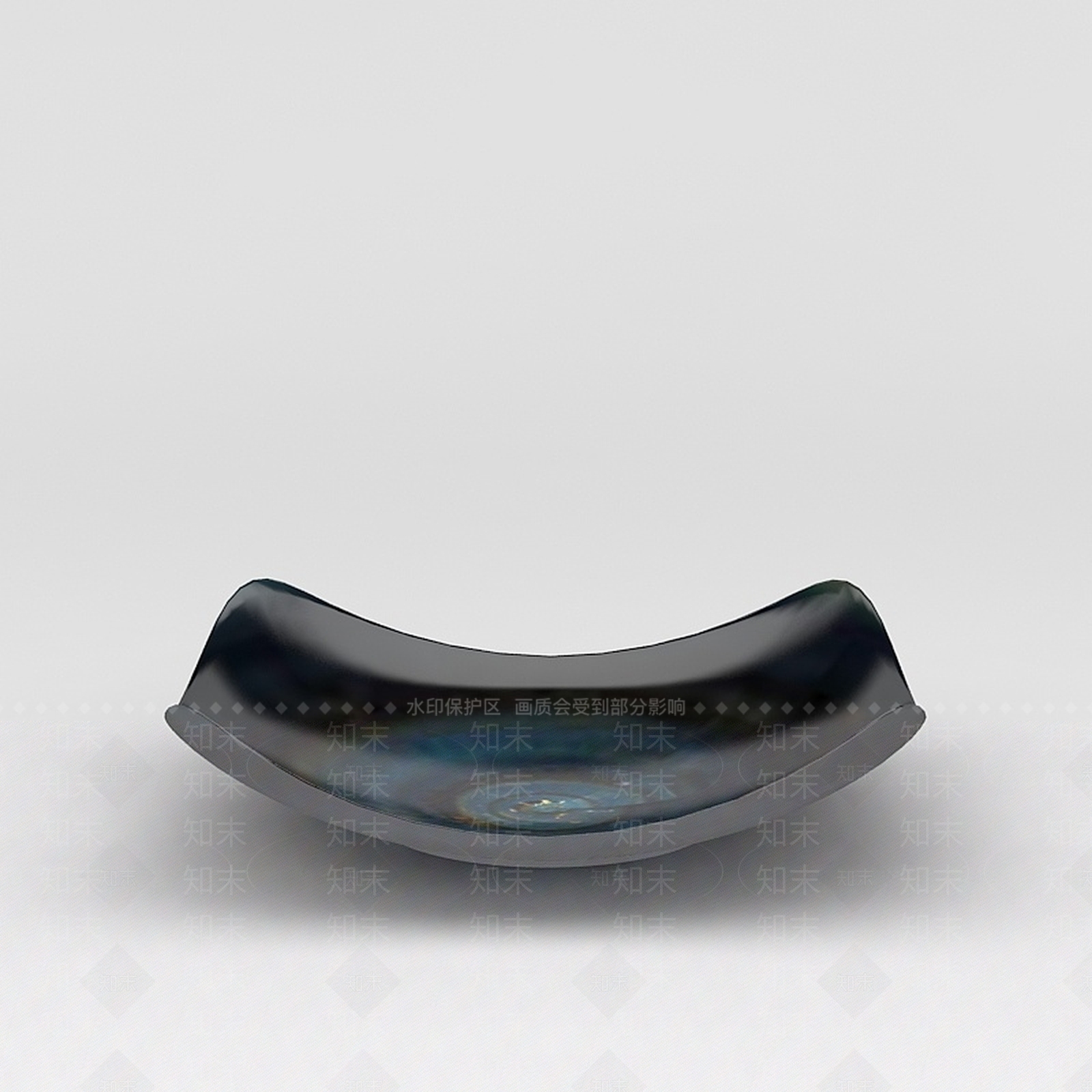 现代创意陶瓷盘工艺摆件3D模型下载【ID:1188663355】