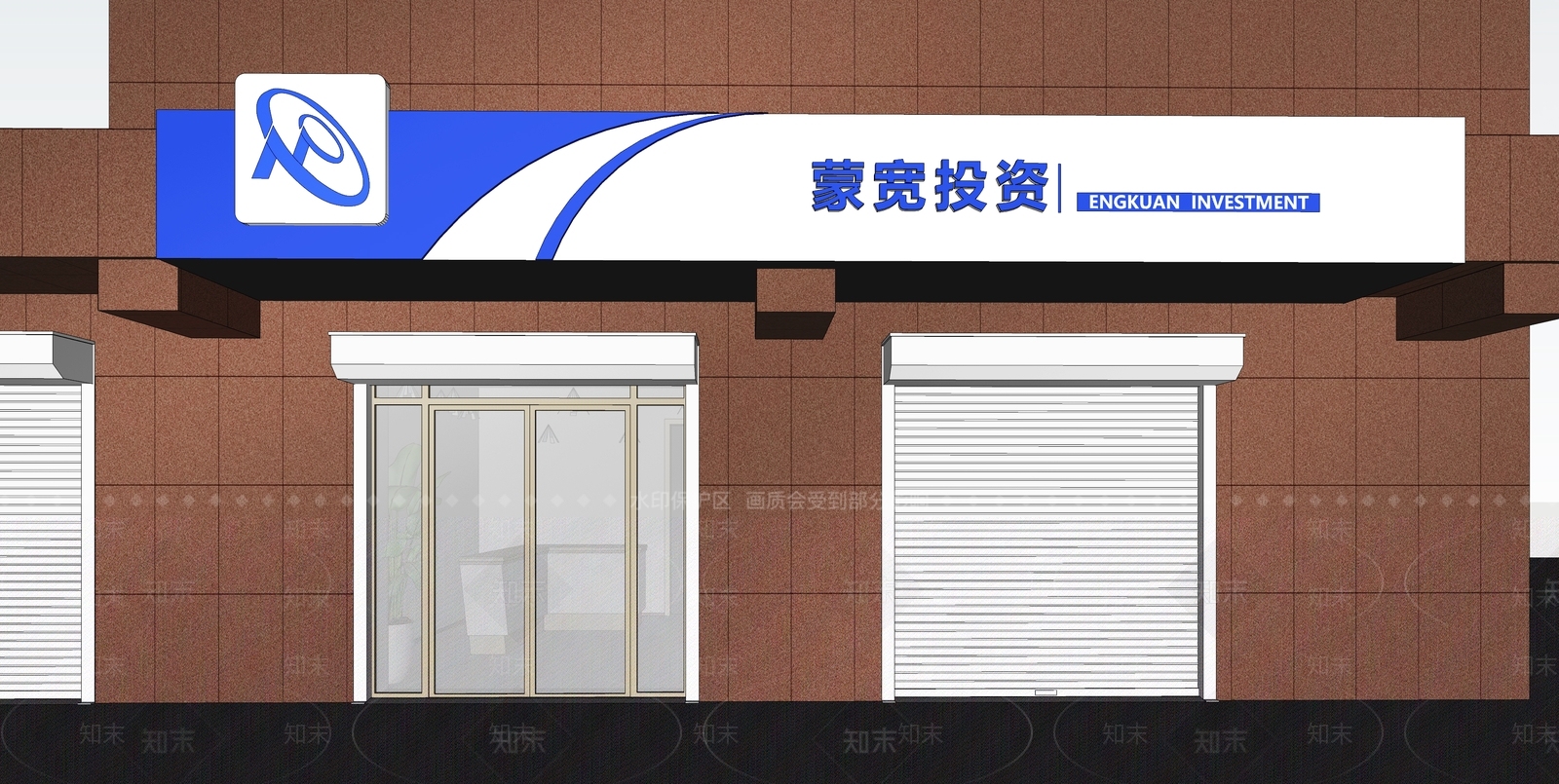 现代极简其他办公区域SU模型下载【ID:1188665750】