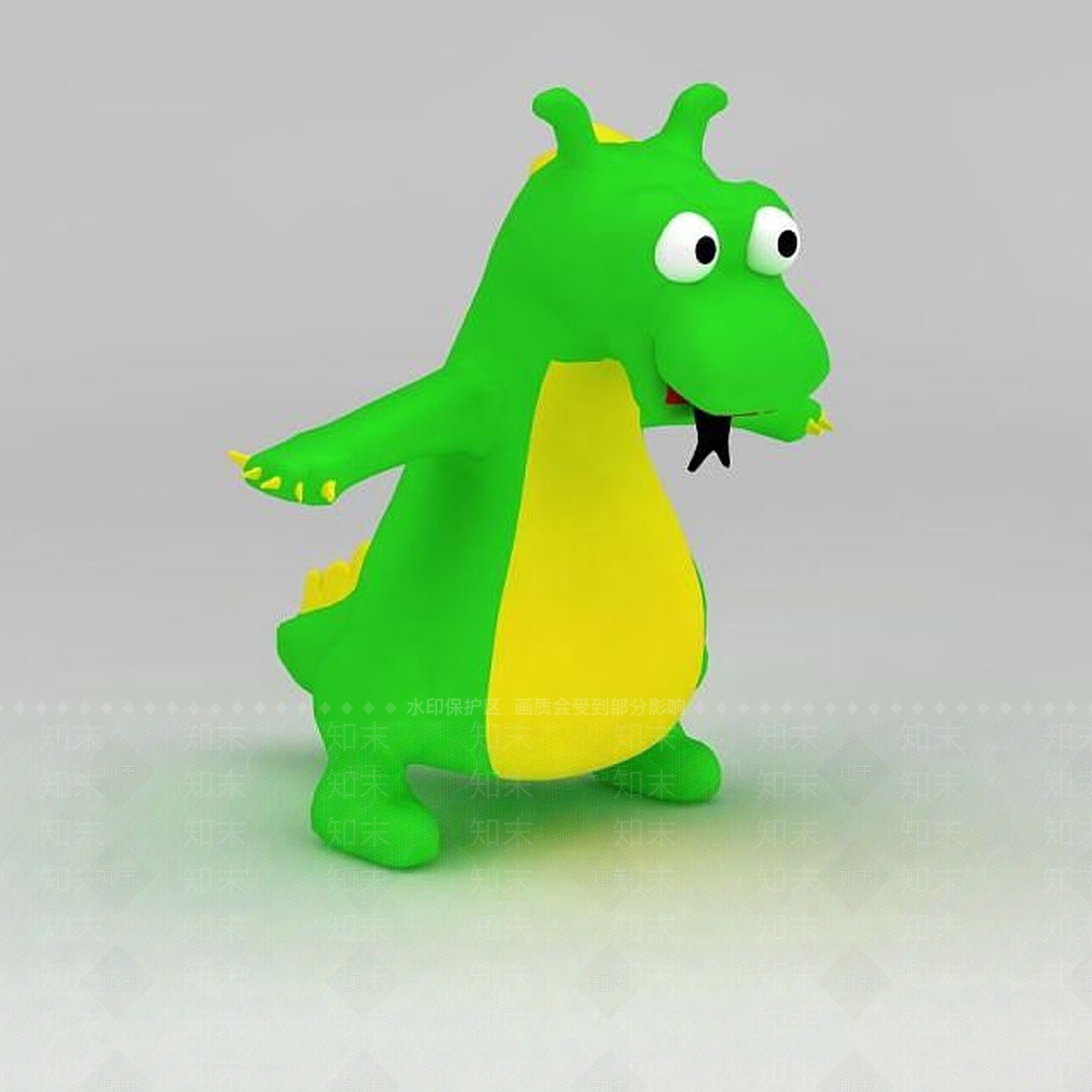 现代儿童玩具恐龙3D模型下载【ID:1188664180】