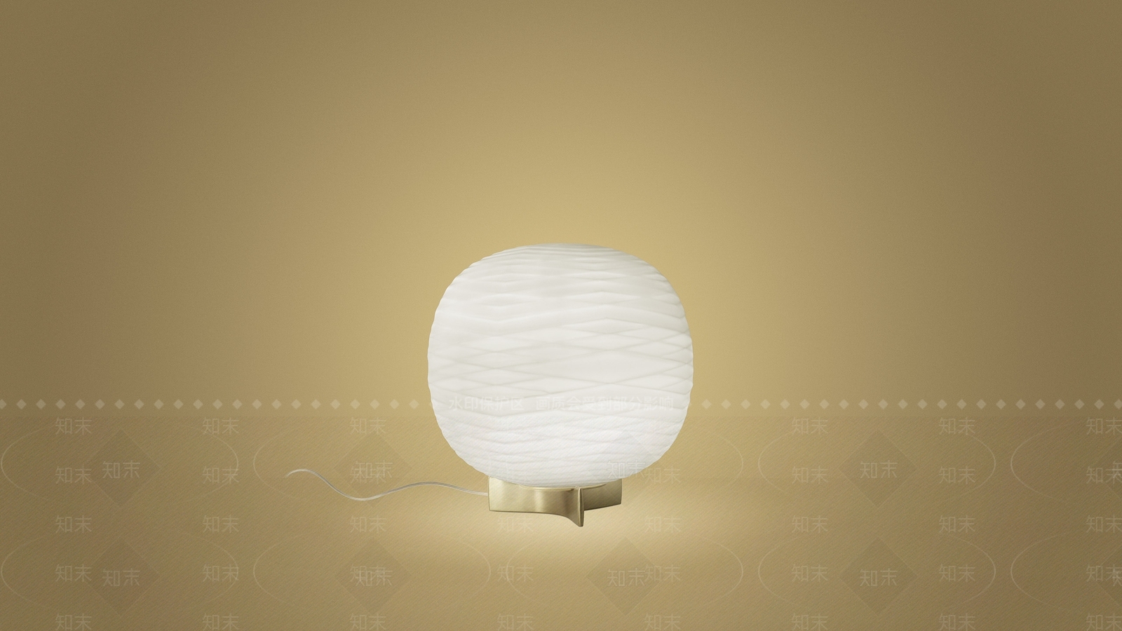 现代简约台灯3D模型下载【ID:1188666901】