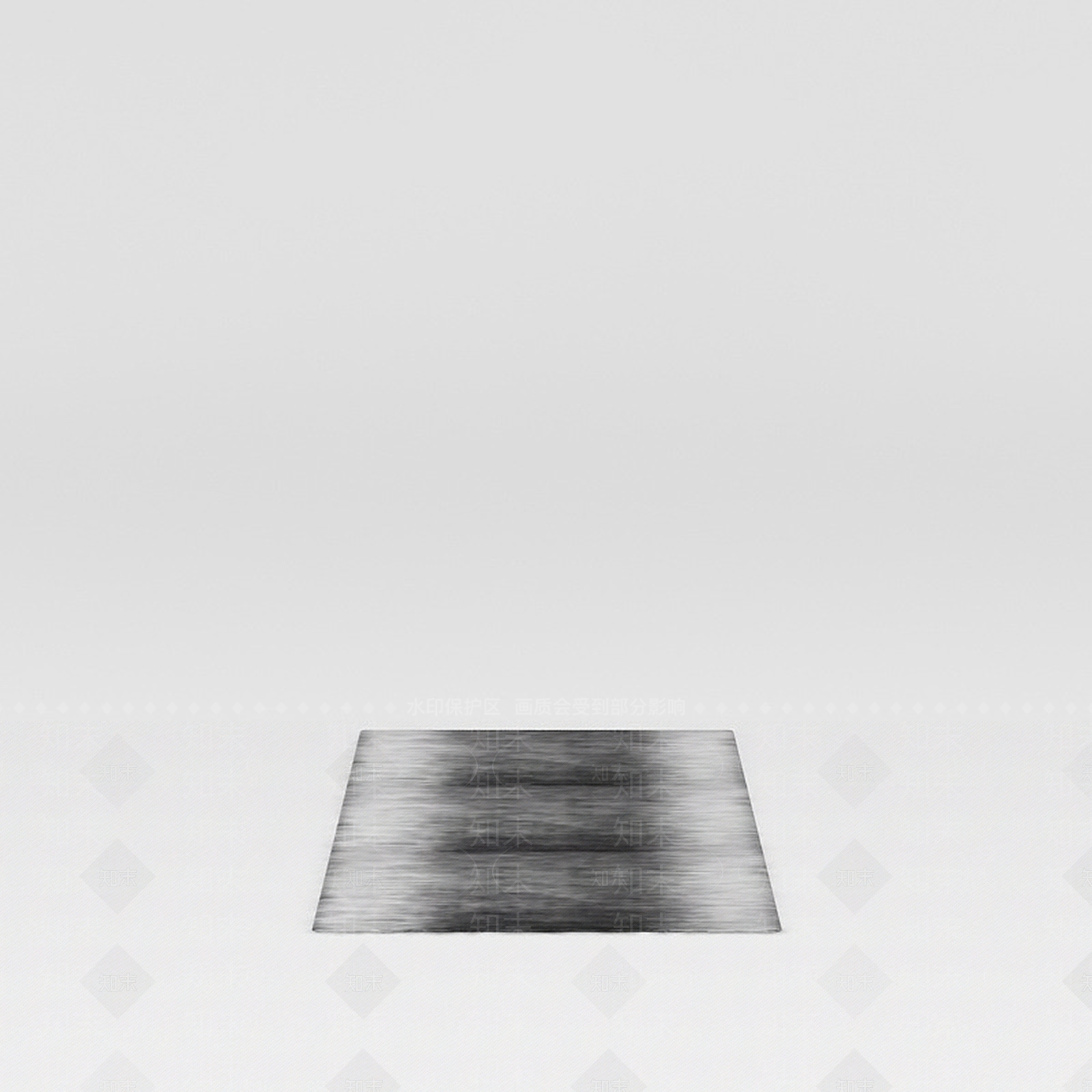 现代室内黑白晕染地毯3D模型下载【ID:1188676634】