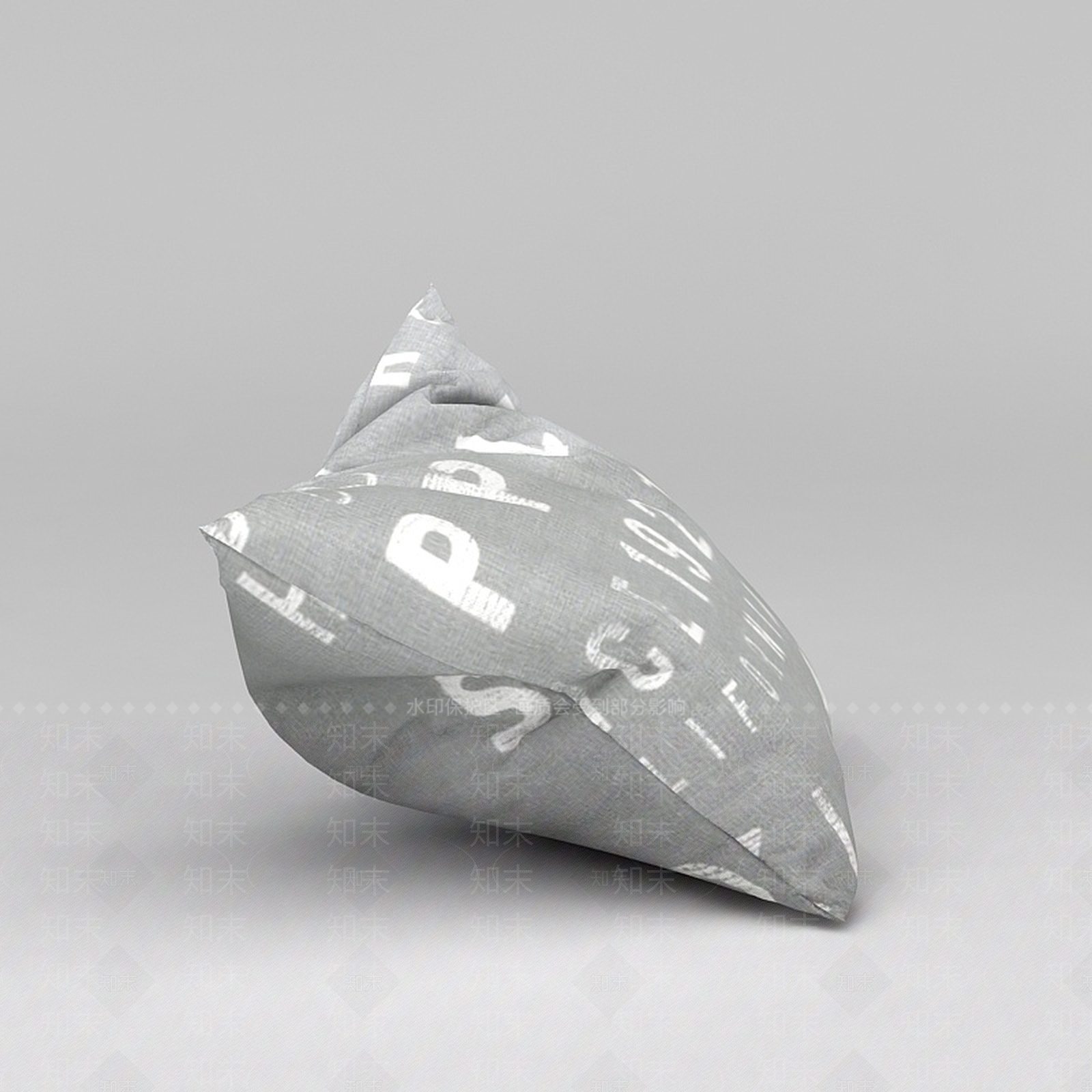 现代布艺抱枕3D模型下载【ID:1188677149】