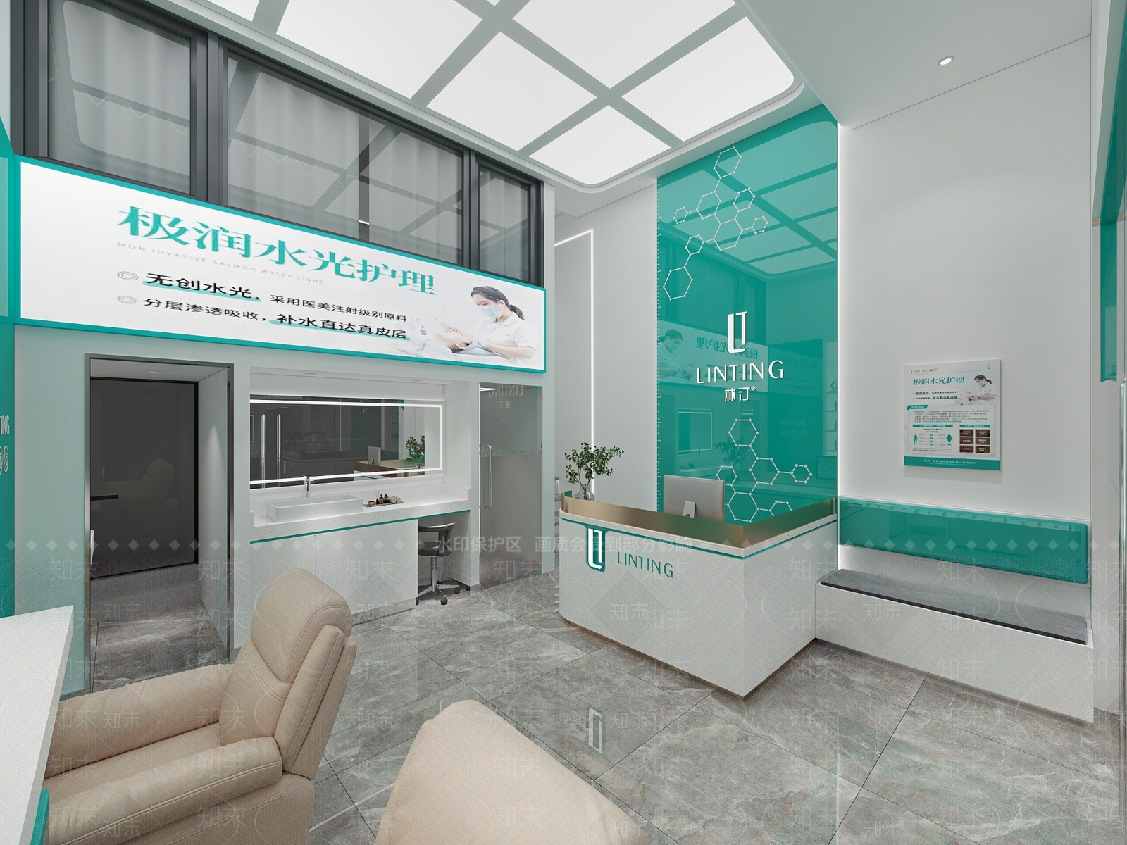 现代其他商业空间3D模型下载【ID:1188677370】