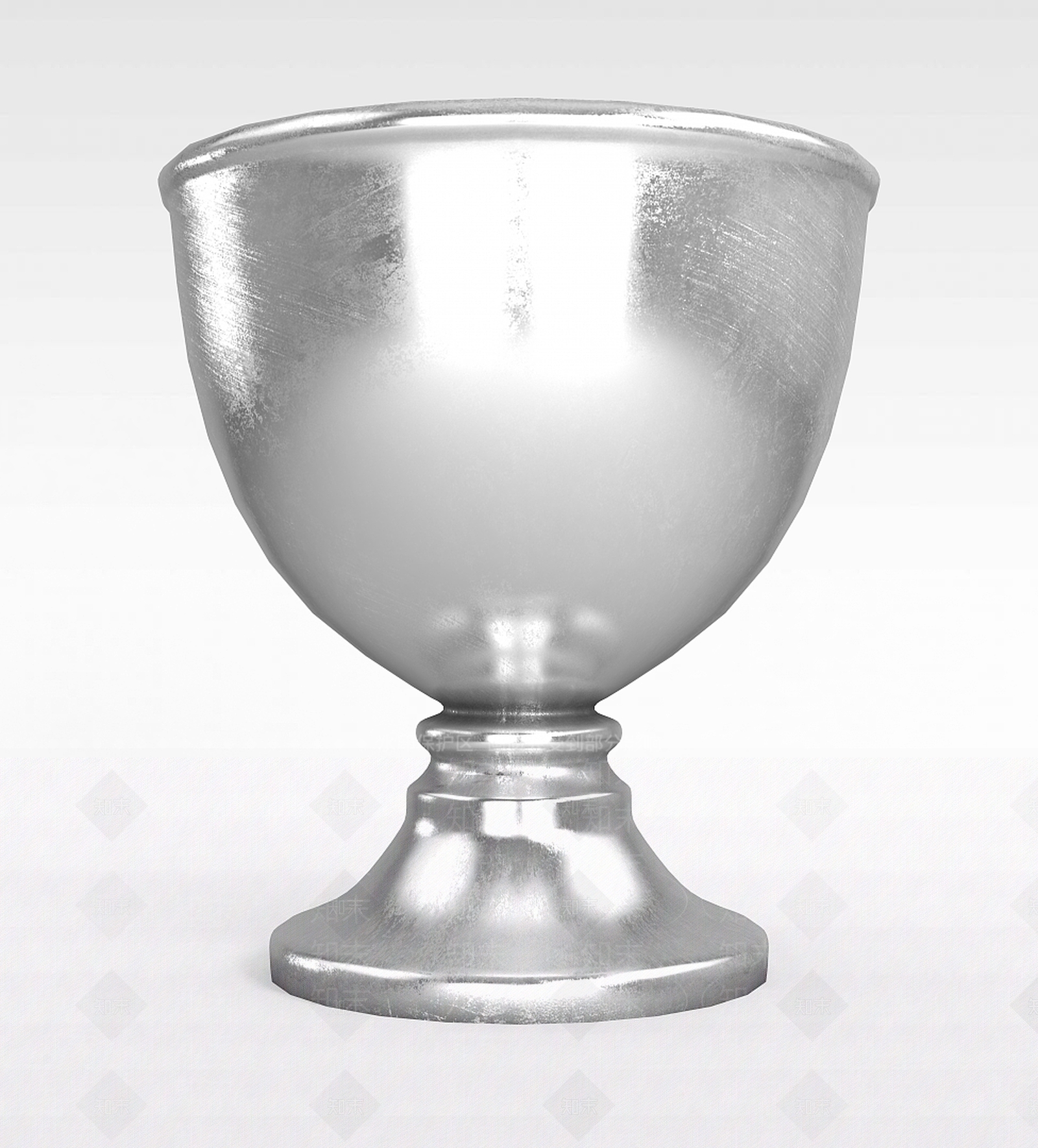 现代纯银酒杯3D模型下载【ID:1188677484】