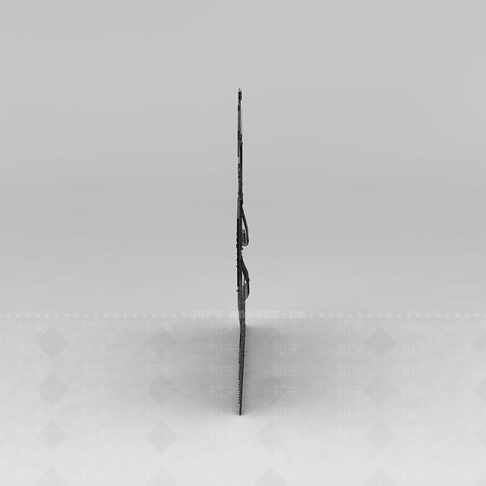 现代镂空铁艺雕花围栏3D模型下载【ID:1188678428】