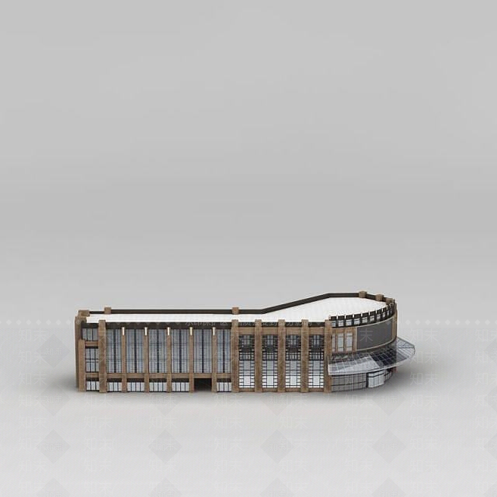 现代假日酒店3D模型下载【ID:1188680224】